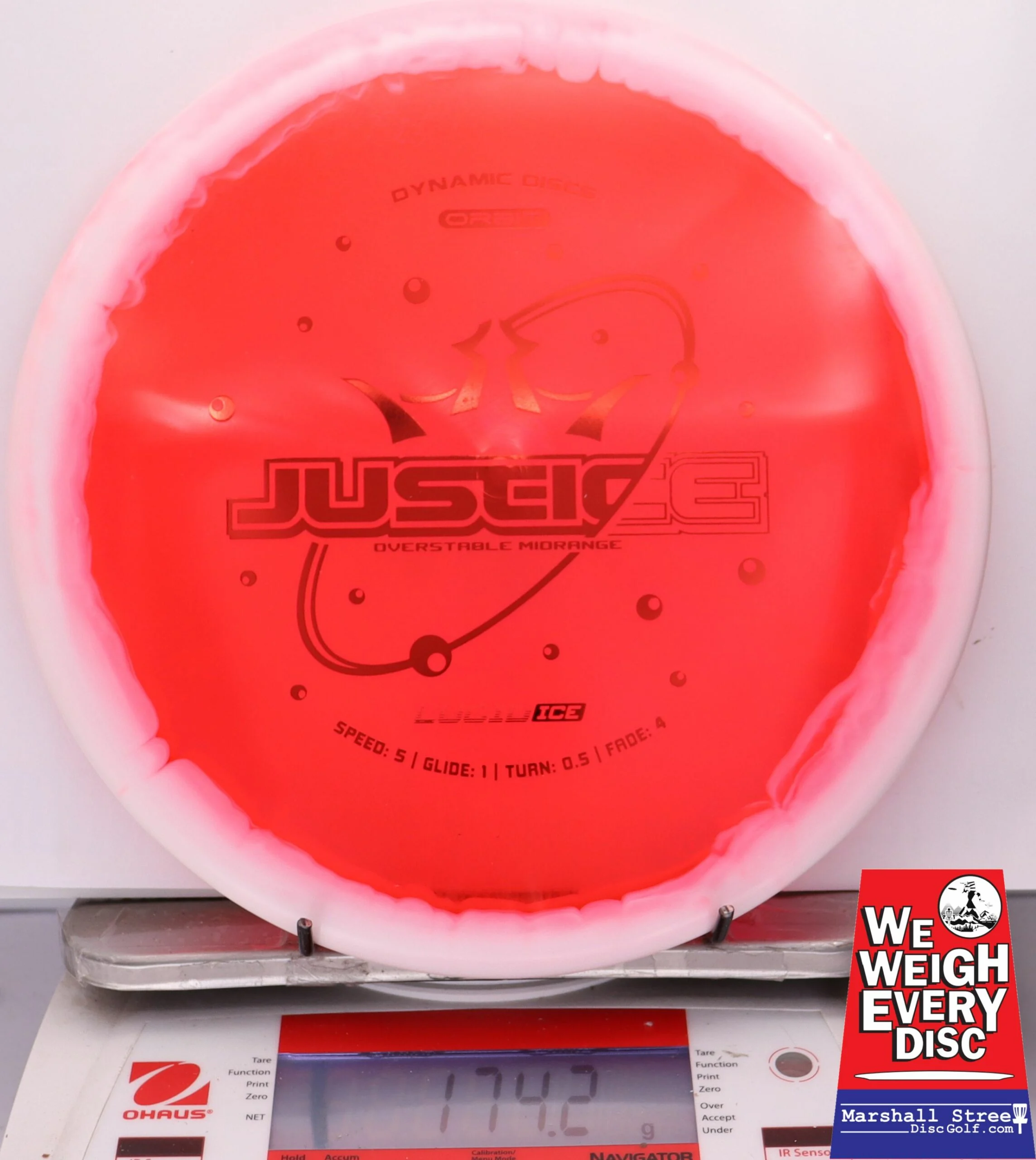 258439 Lucid Ice Orbit Justice - #05 W-Red, 174