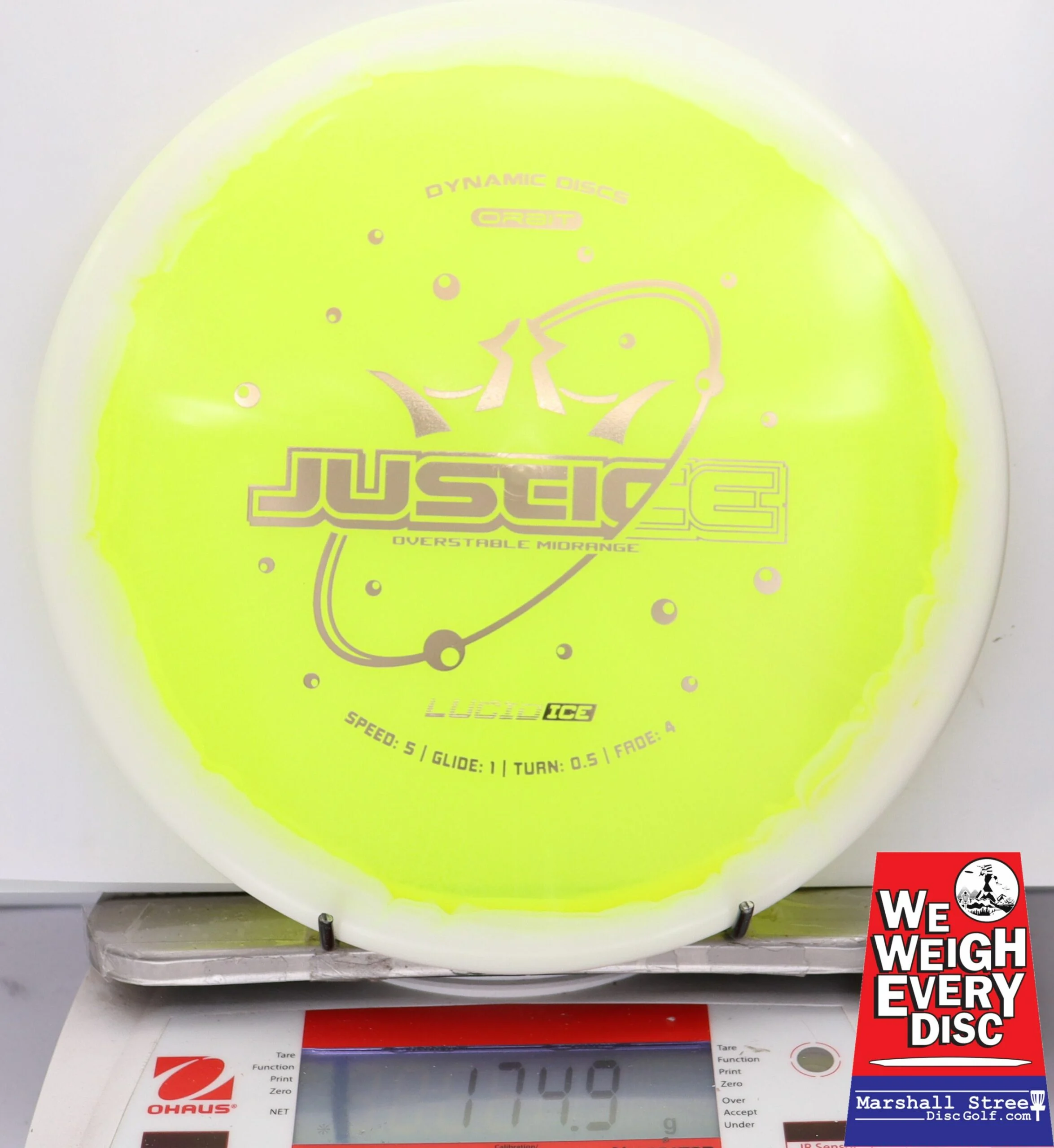 258478 Lucid Ice Orbit Justice - #21 W-Yellow, 175