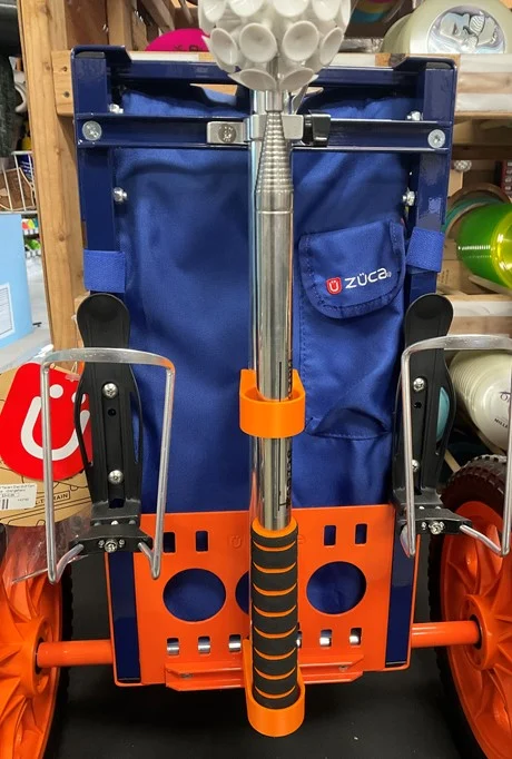 Cart Attachment for Retriever Pole
