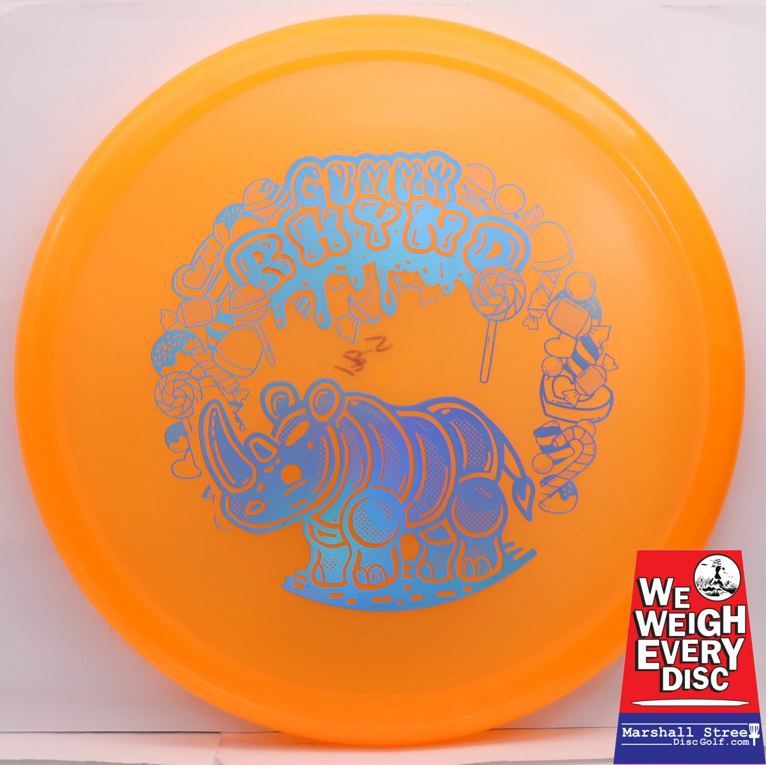 Gummy Champion Rhyno • Marshall Street Disc Golf