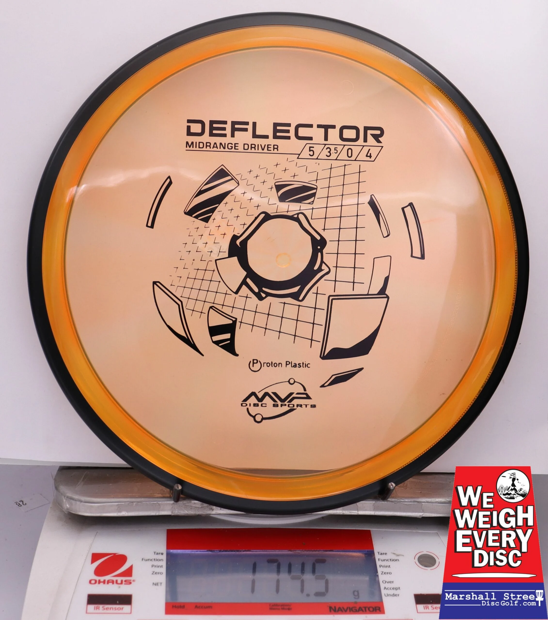 261801 Proton Deflector - #45 Orange, 175