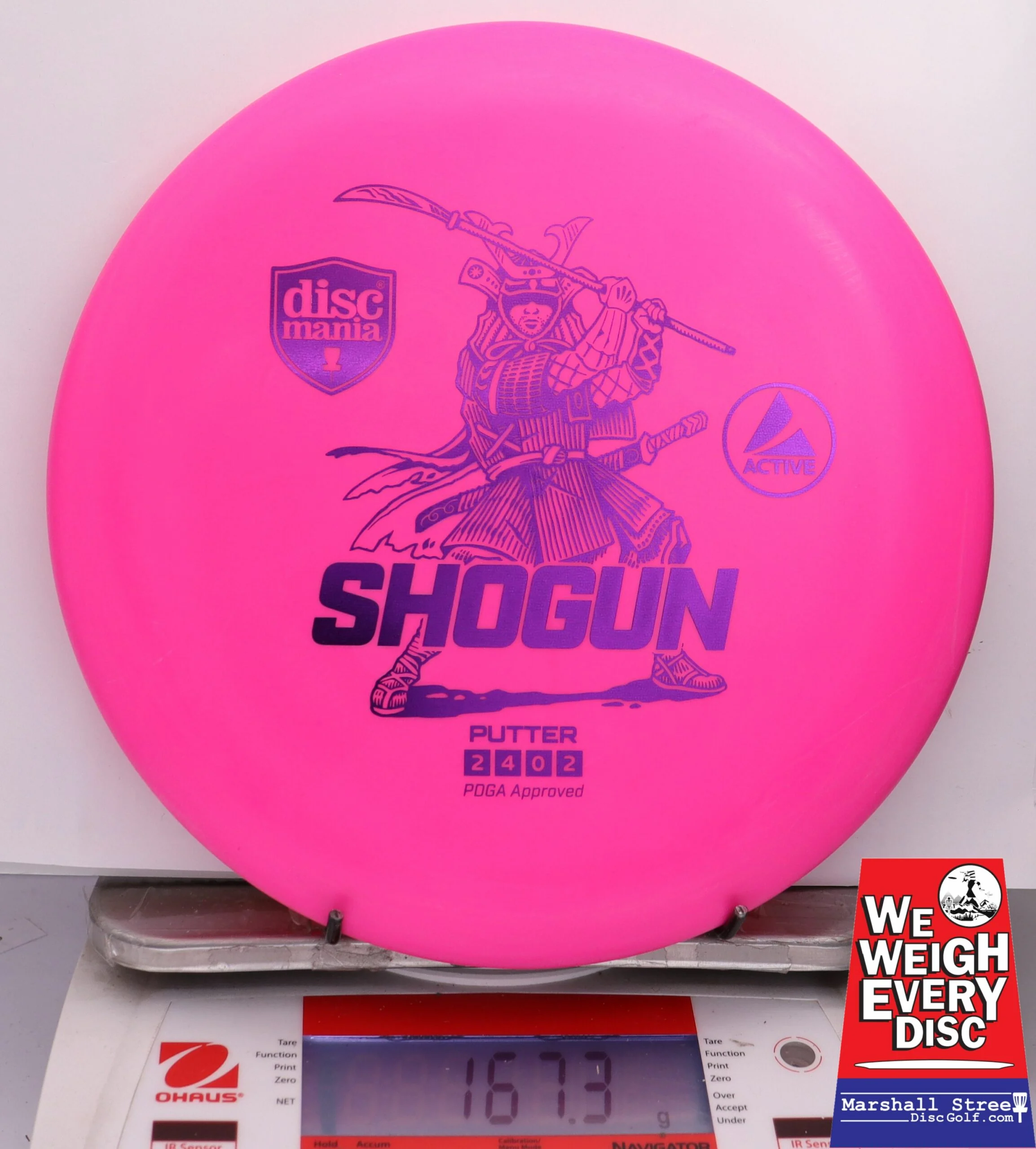 264432 Active Shogun - #52 Pink, 167