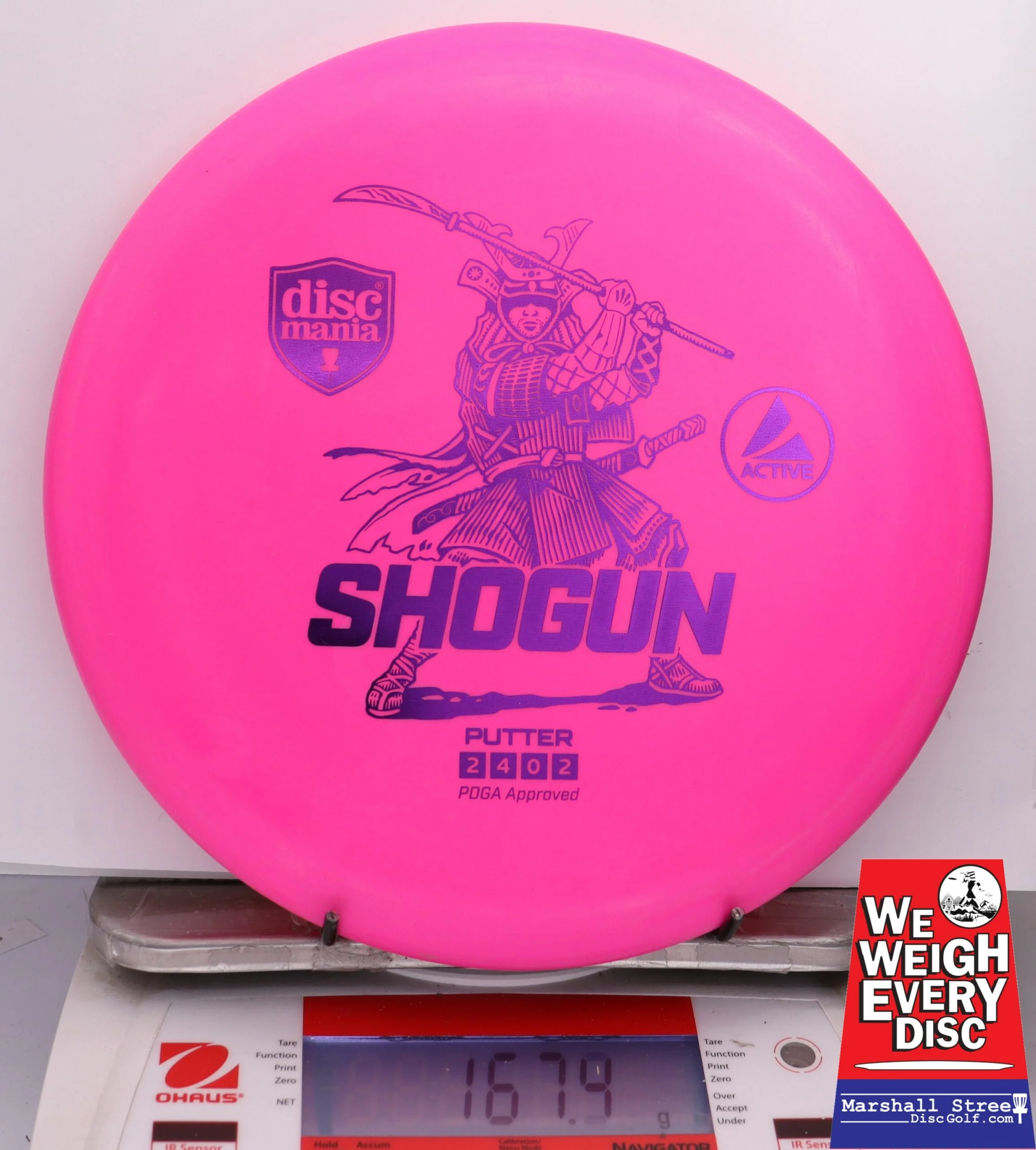 264434 Active Shogun - #54 Pink, 167