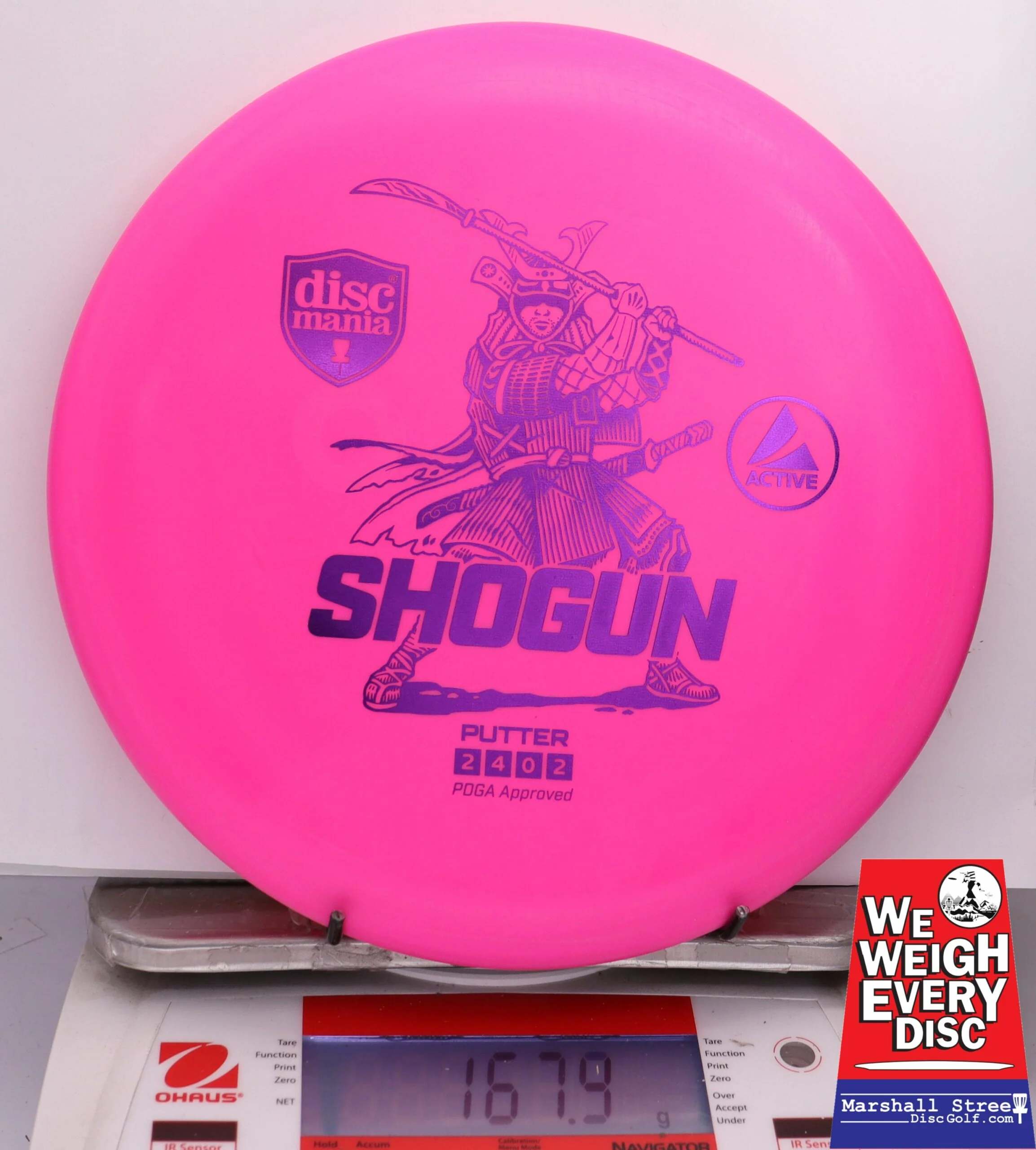 264435 Active Shogun - #55 Pink, 167