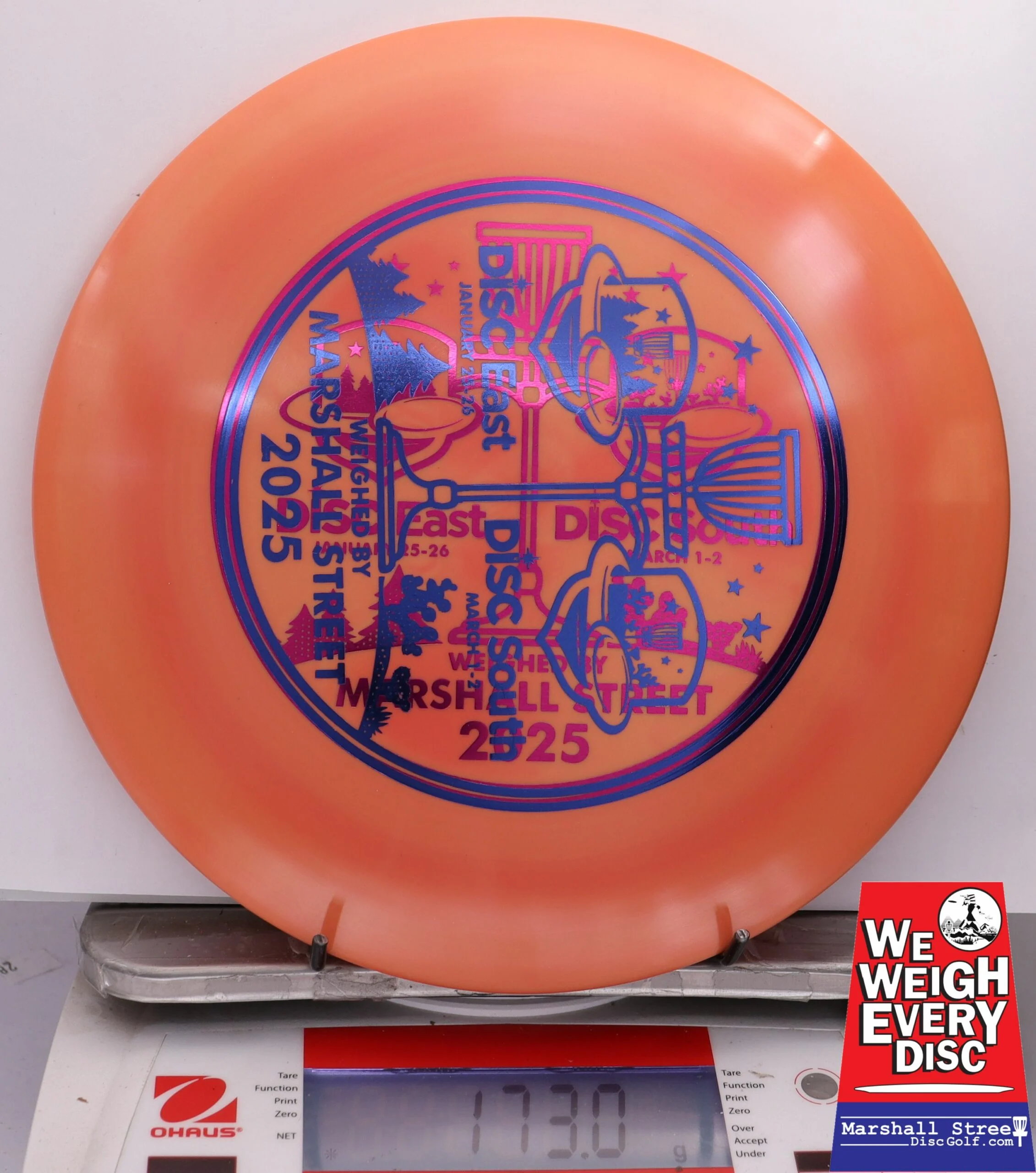266483 Swirly S-Line FD - Disc Golf Expos 2025 - #21 Orange, 173