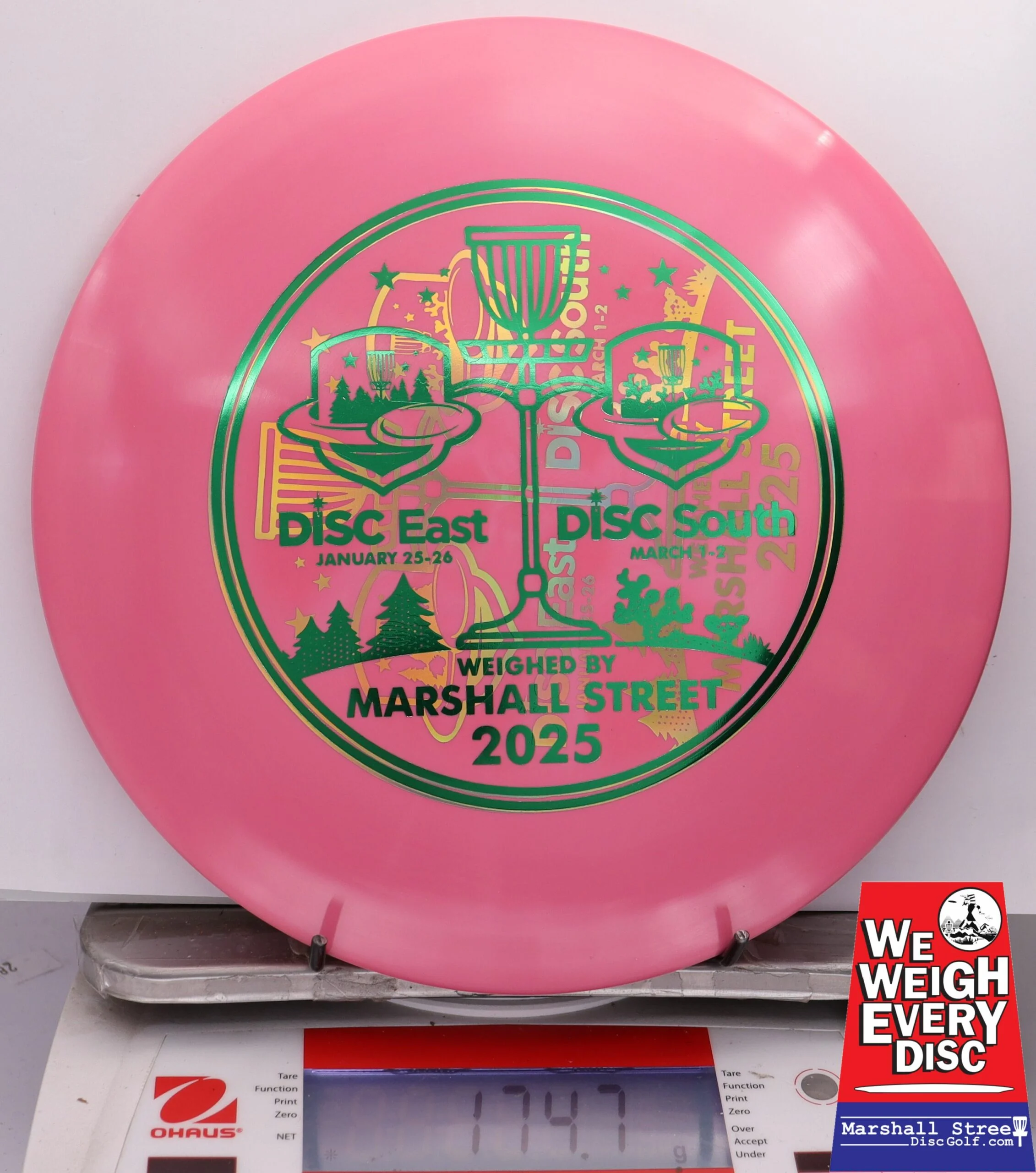 266486 Swirly S-Line FD - Disc Golf Expos 2025 - #22 Pink, 175