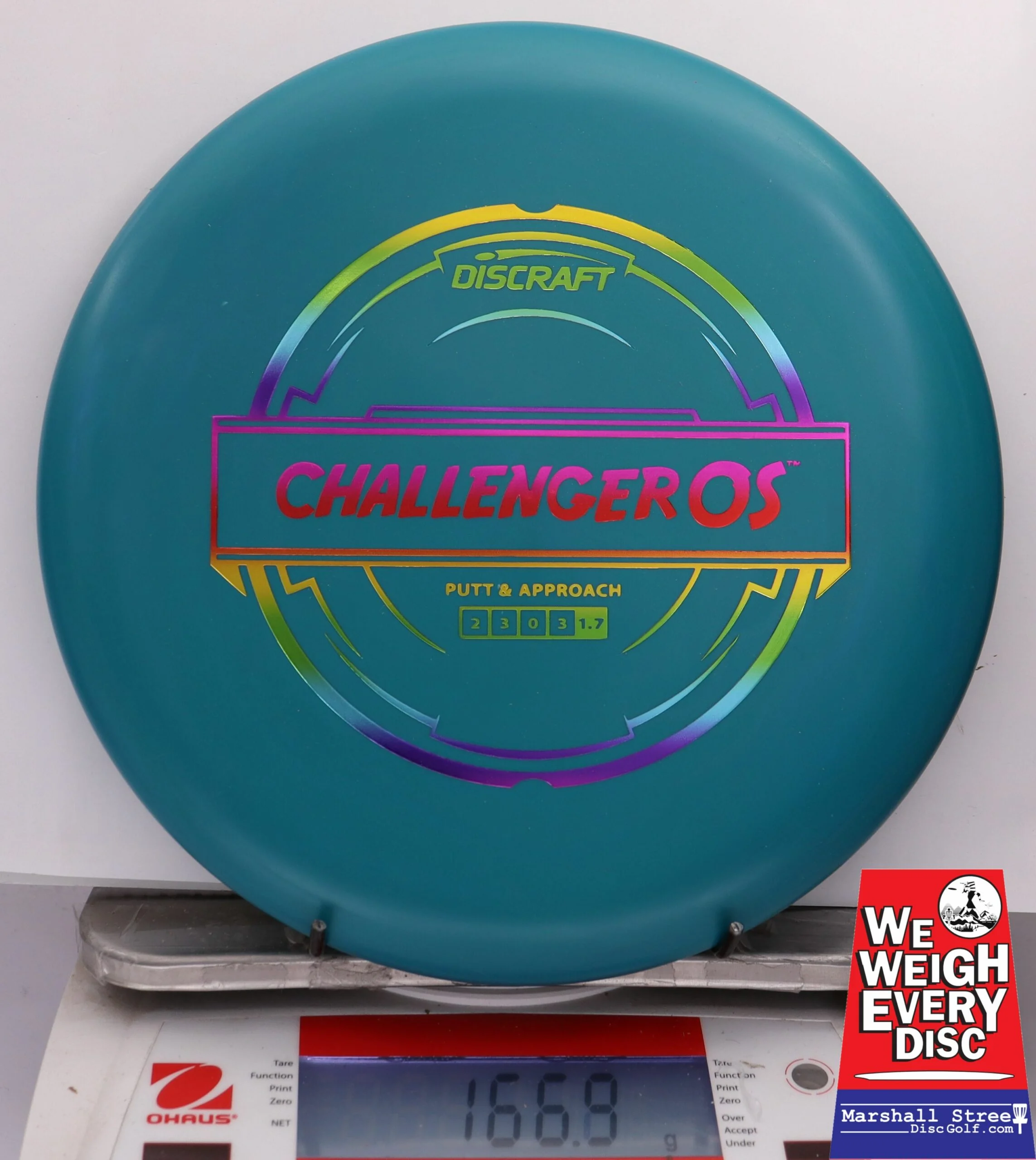 267592 Putter Line Hard Challenger OS - #53 Teal, 167