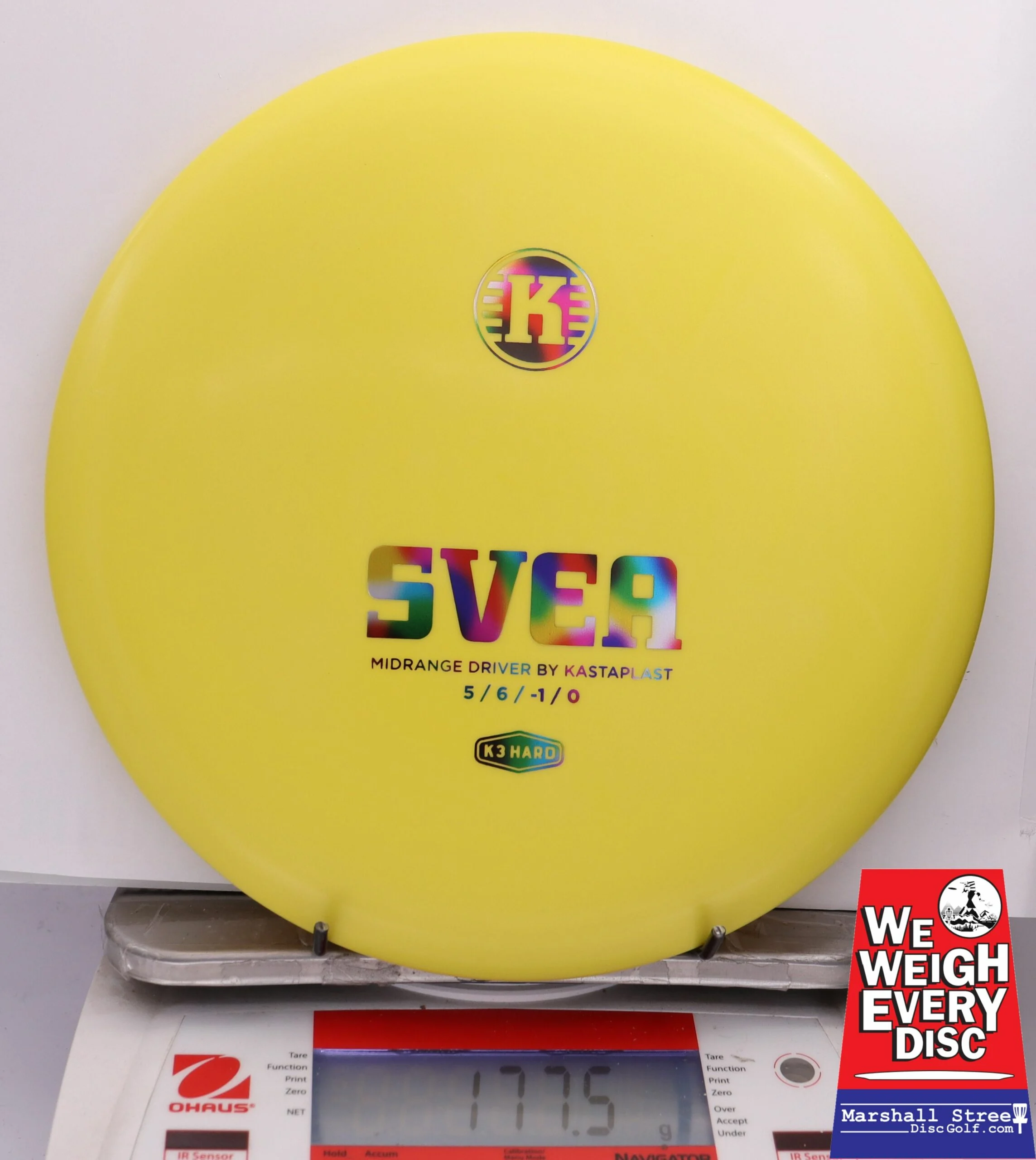268637 K3 Hard Svea - #04 Yellow, 178