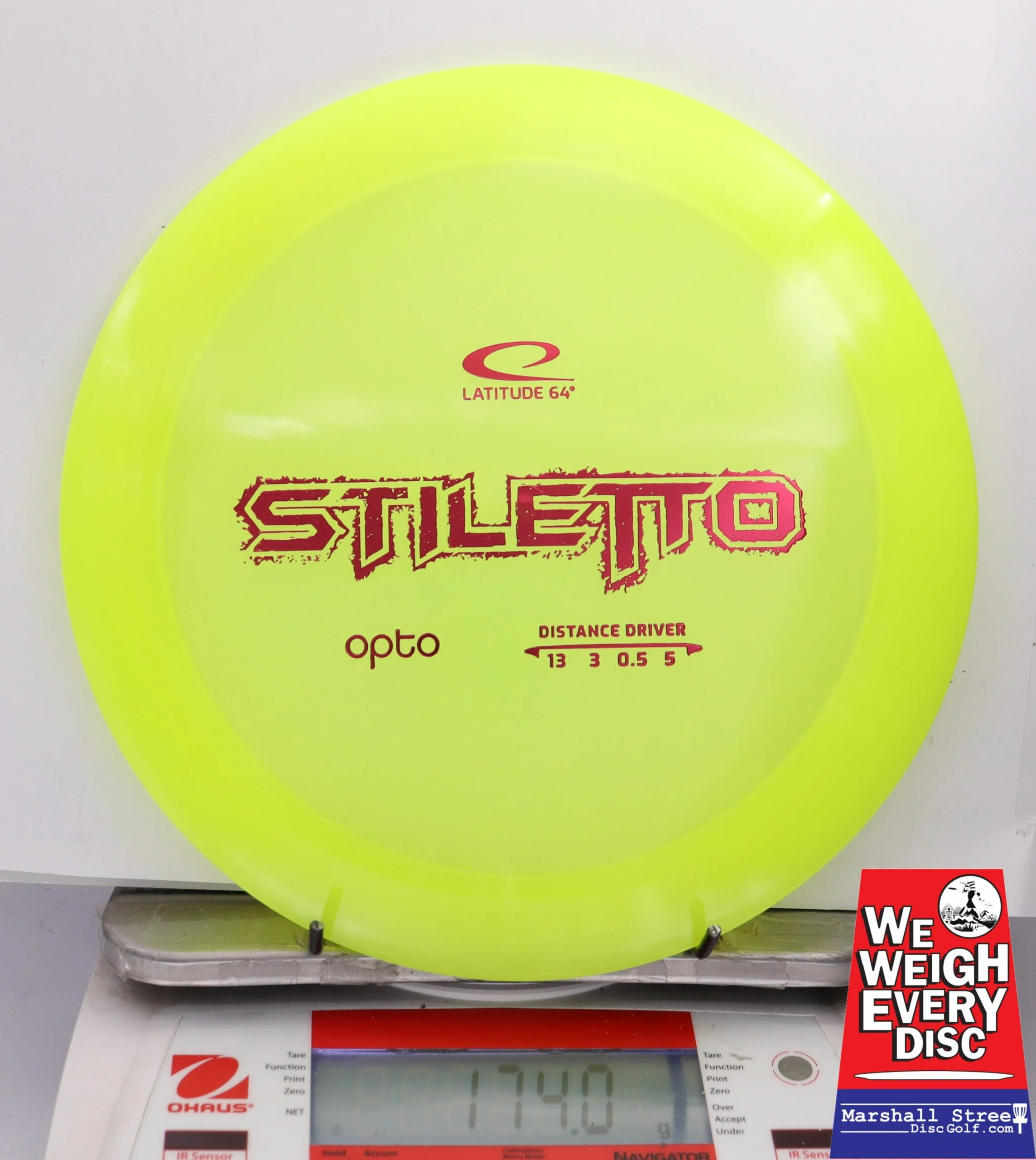 268739 Opto Stiletto - #25 NYellow, 174