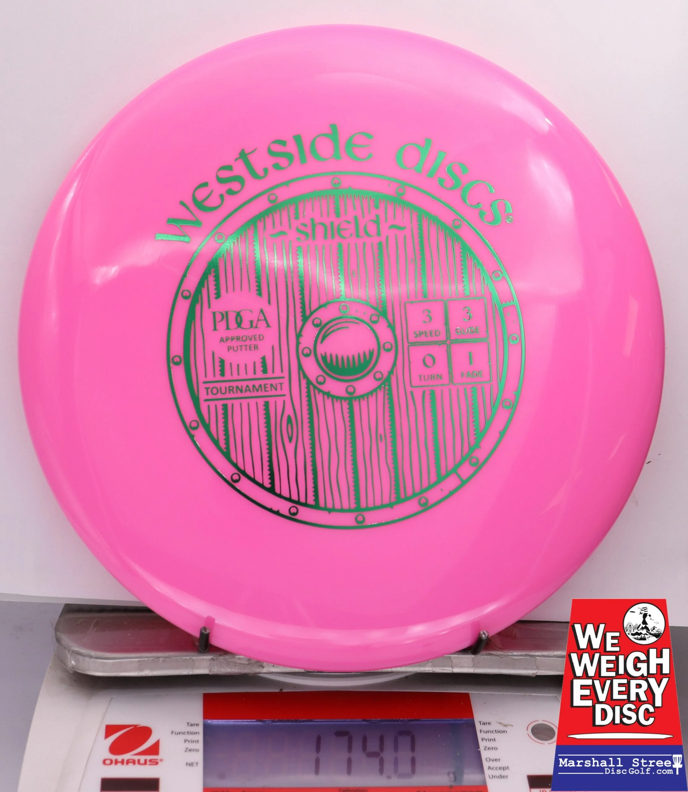 269198 Tournament Shield - #17 Pink, 174