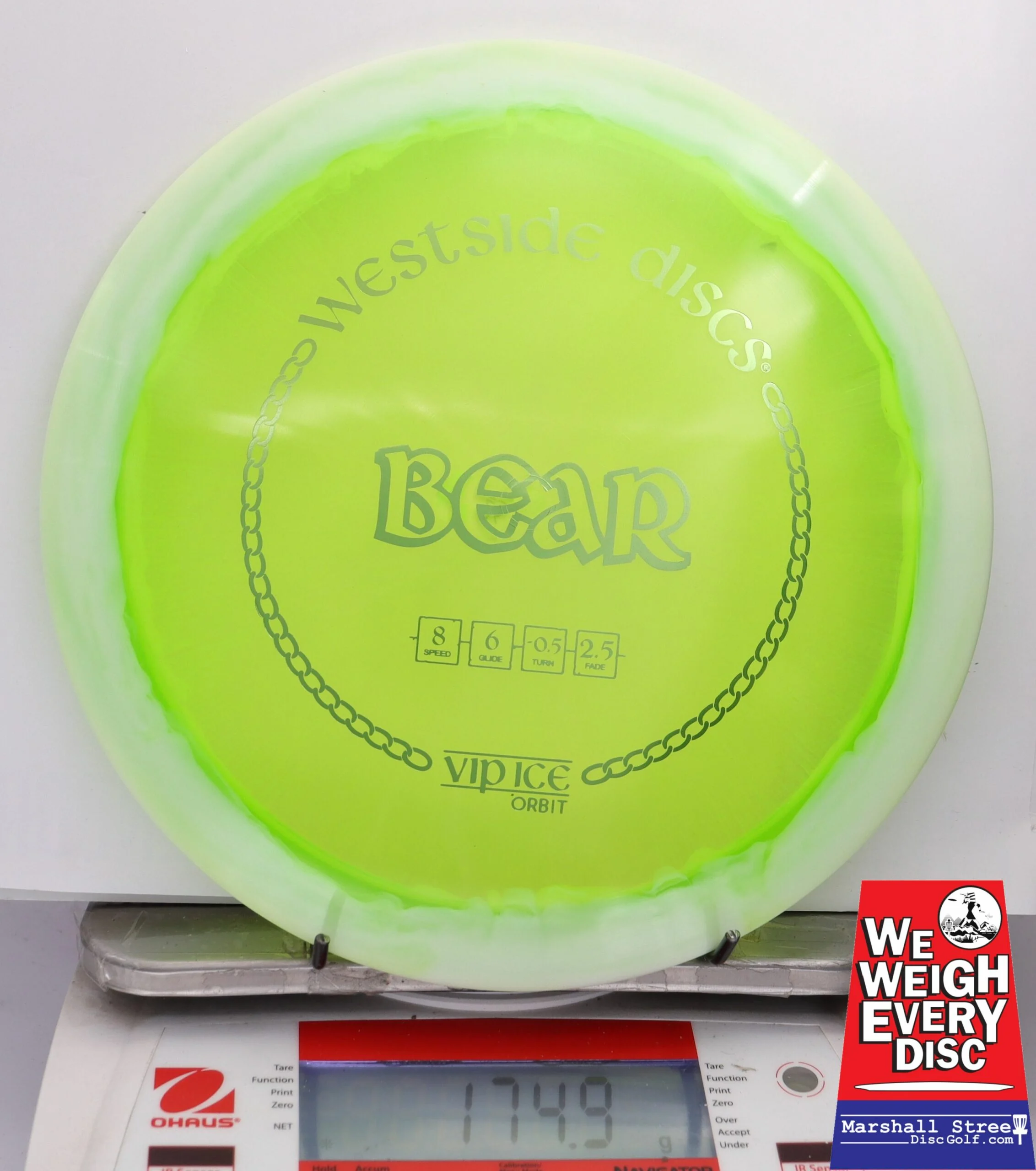 269438 VIP Ice Orbit Bear - #26 White-NGreen, 175