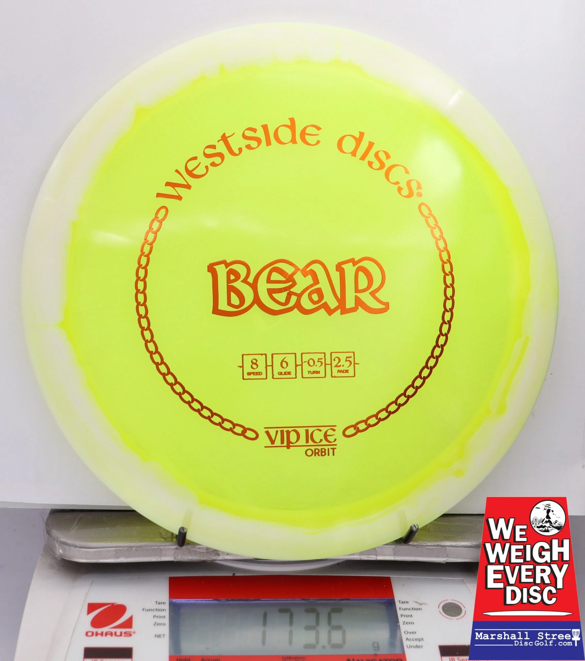 269440 VIP Ice Orbit Bear - #28 White-NYellow, 174