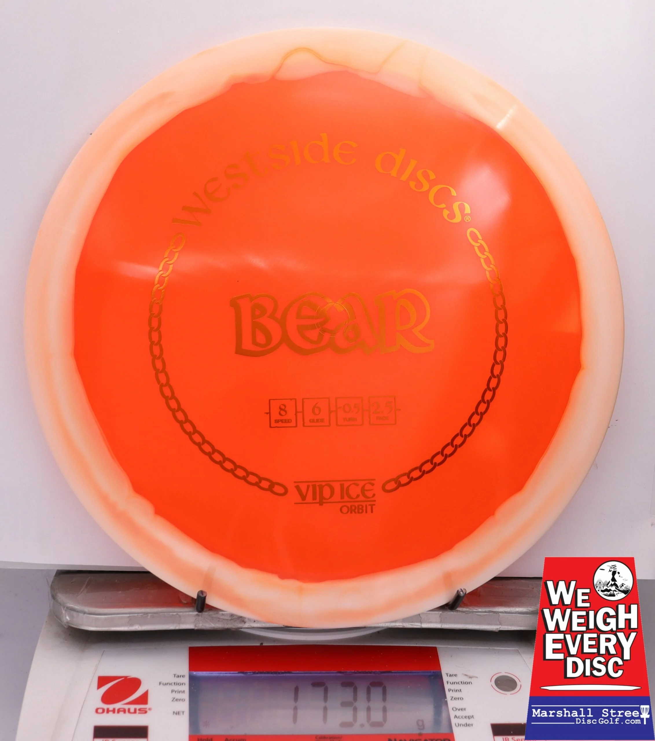 269444 VIP Ice Orbit Bear - #32 White-Orange, 173
