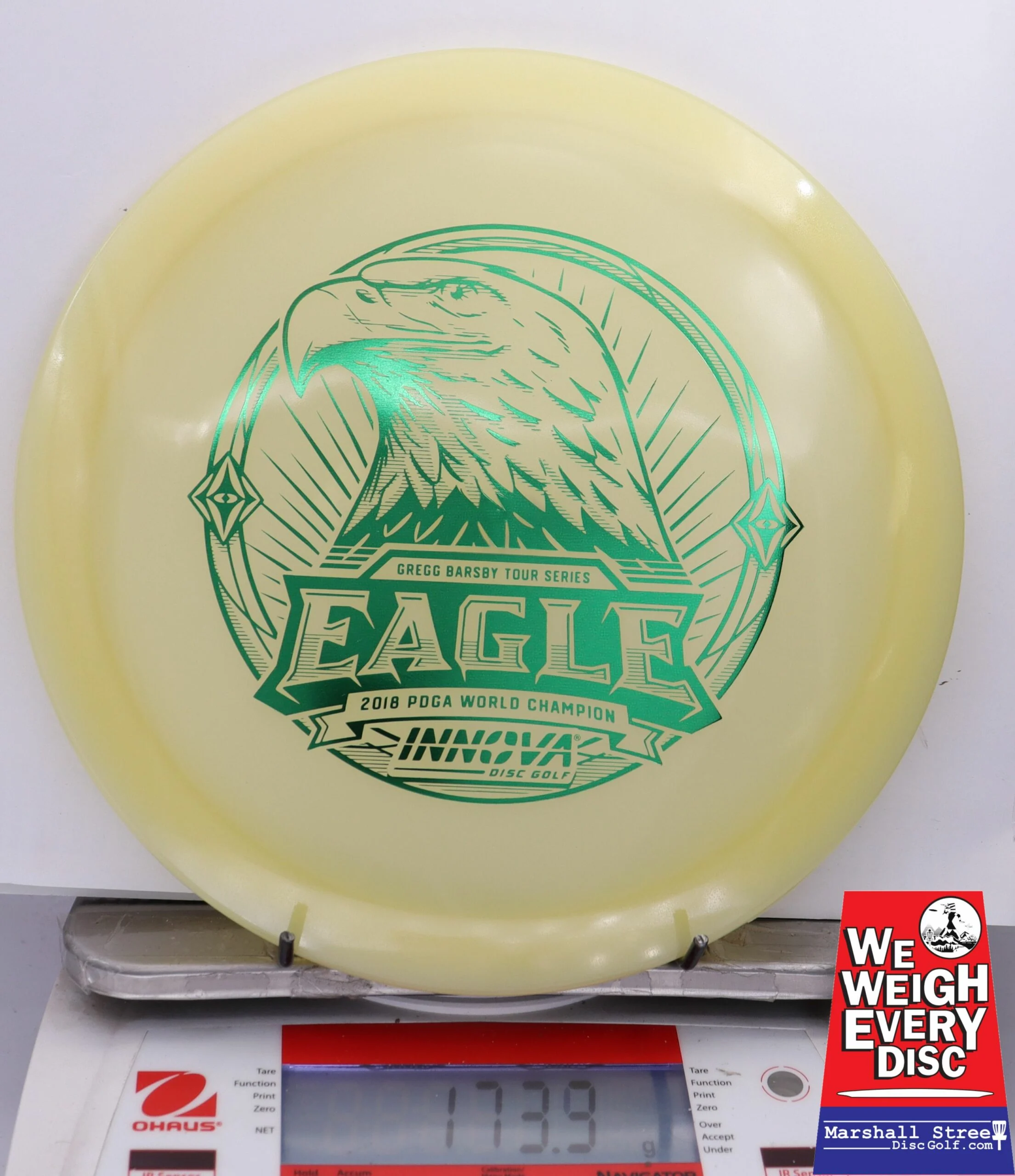 270046 Proto Glow Champion Eagle X, Gregg Barsby 2025 Tour Series - #35 LtYellowGlow, 174