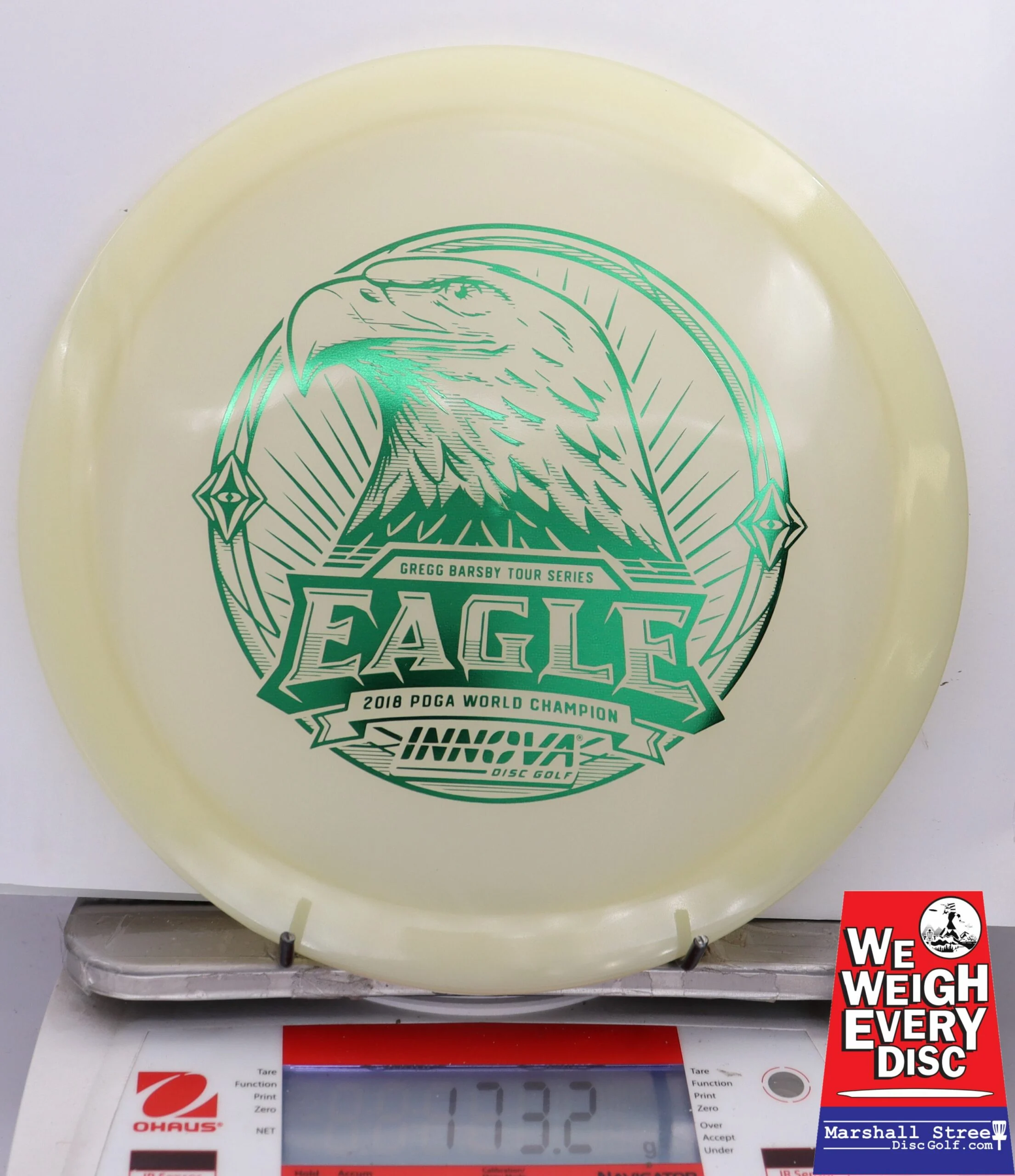 270048 Proto Glow Champion Eagle X, Gregg Barsby 2025 Tour Series - #37 LtYellowGlow, 173