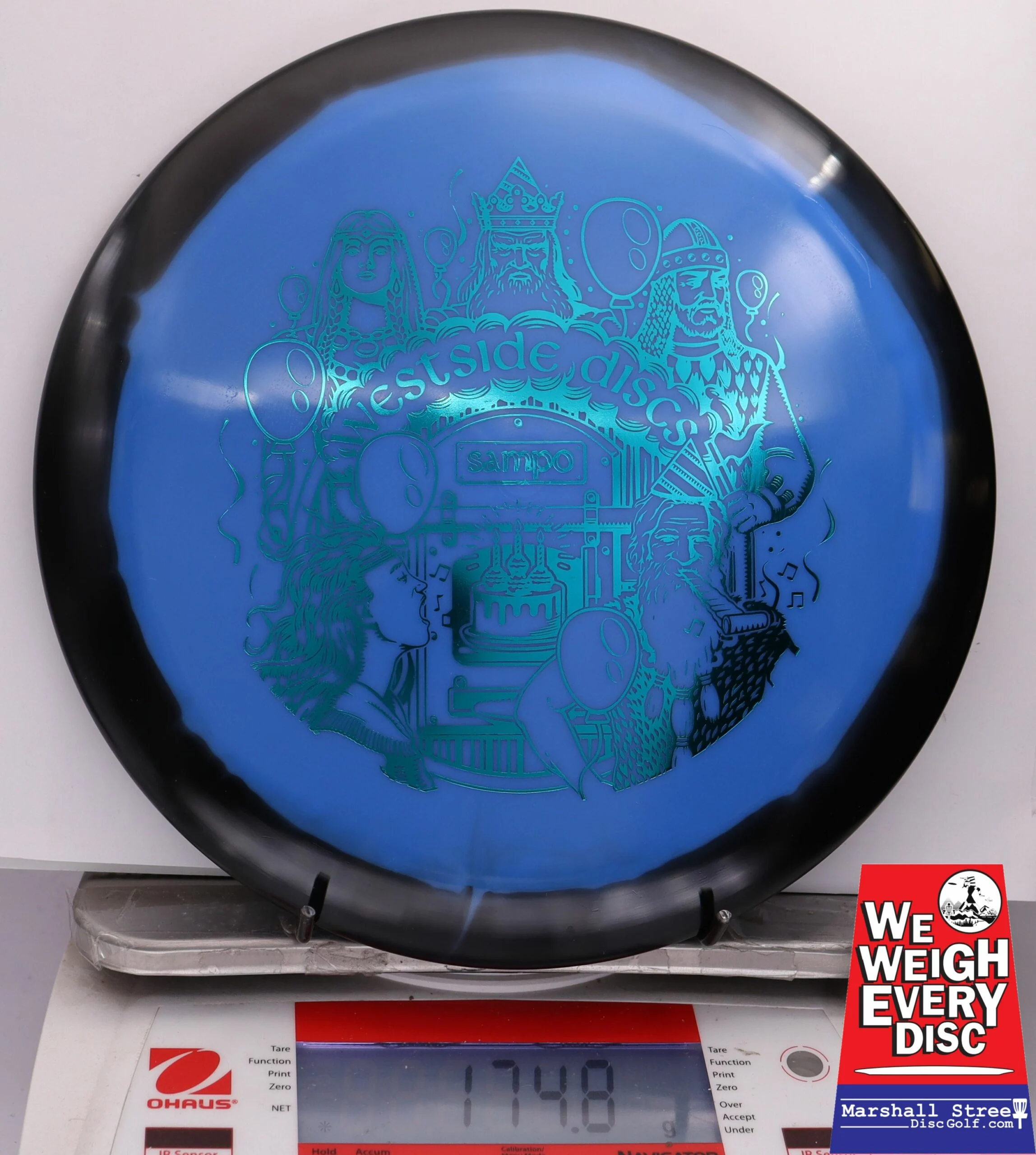 270717 Tournament Orbit Sampo, Kalevala Celebration - #02 Black-Blue, 175