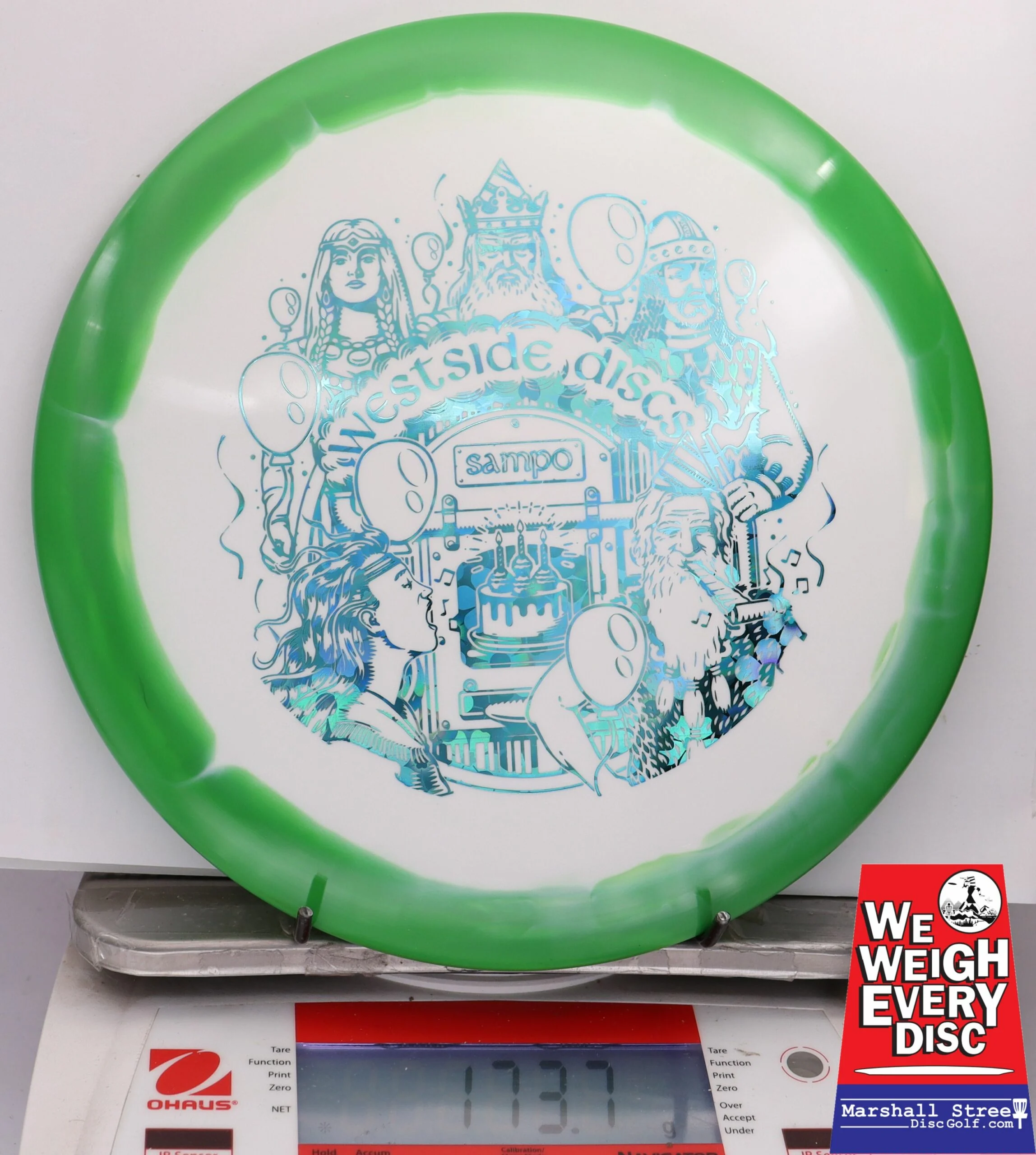270733 Tournament Orbit Sampo, Kalevala Celebration - #18 Green-White, 174