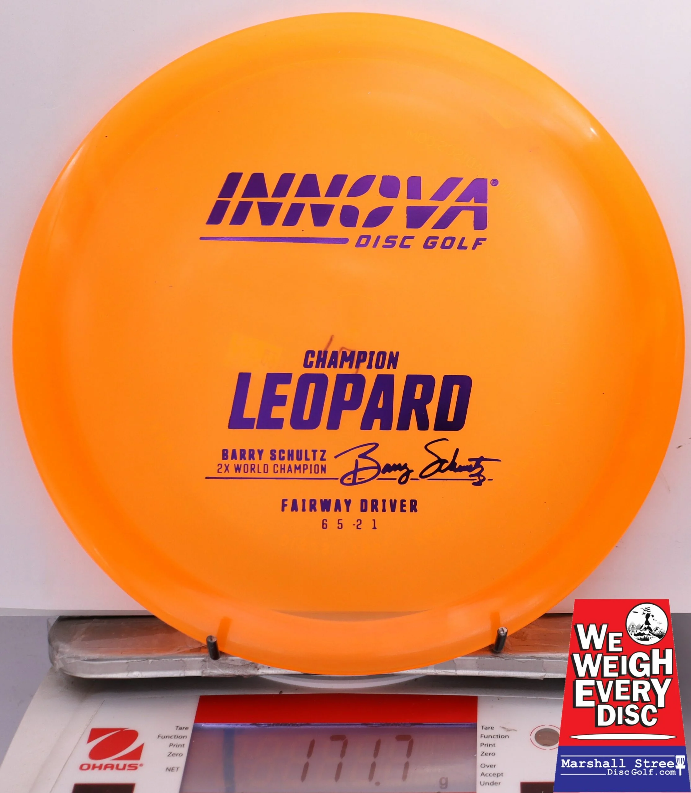 271307 Champion Leopard, Barry Schultz 2x - #09 Orange, 172