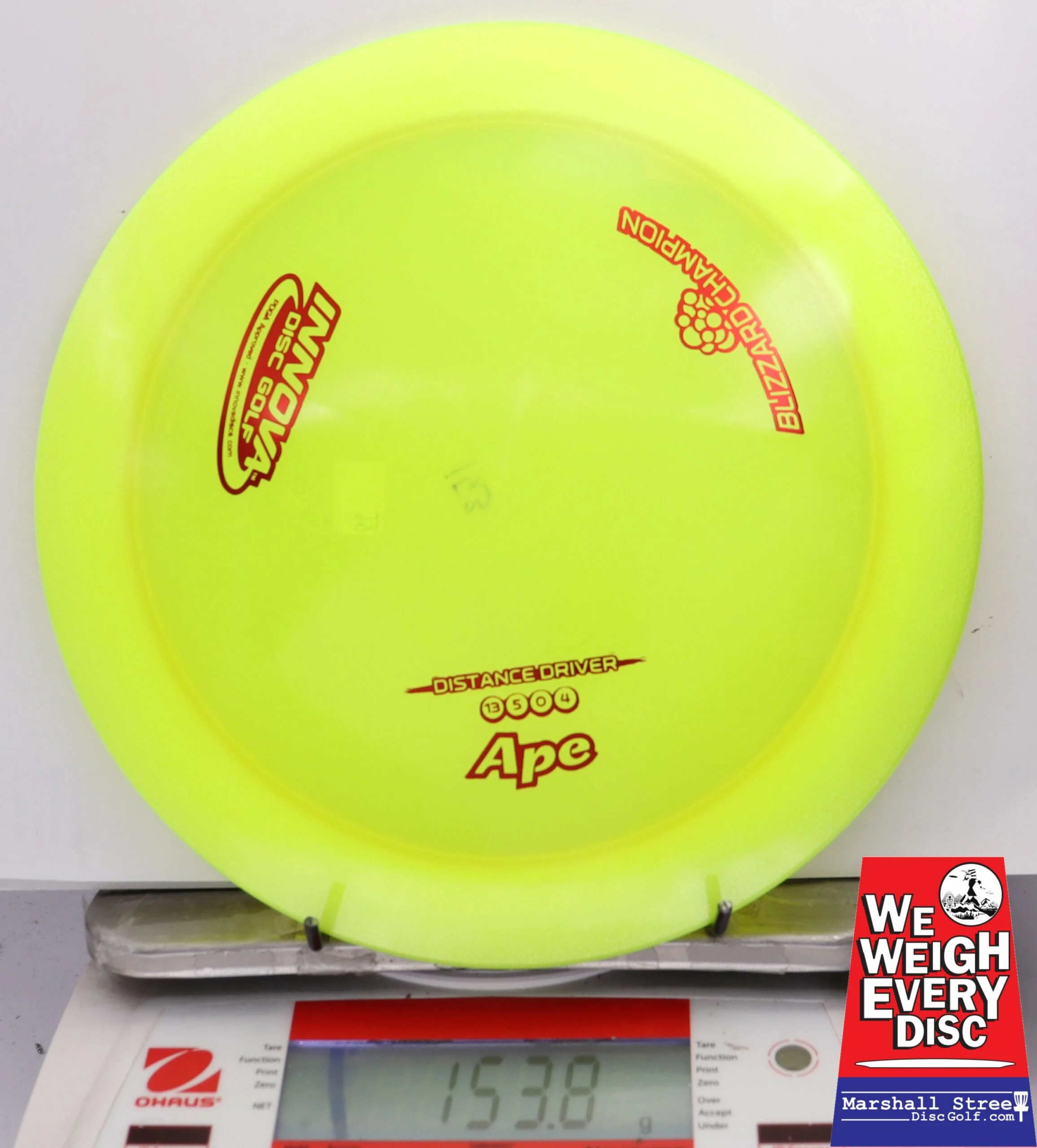 272393 Blizzard Ape - #19 NYellow, 154