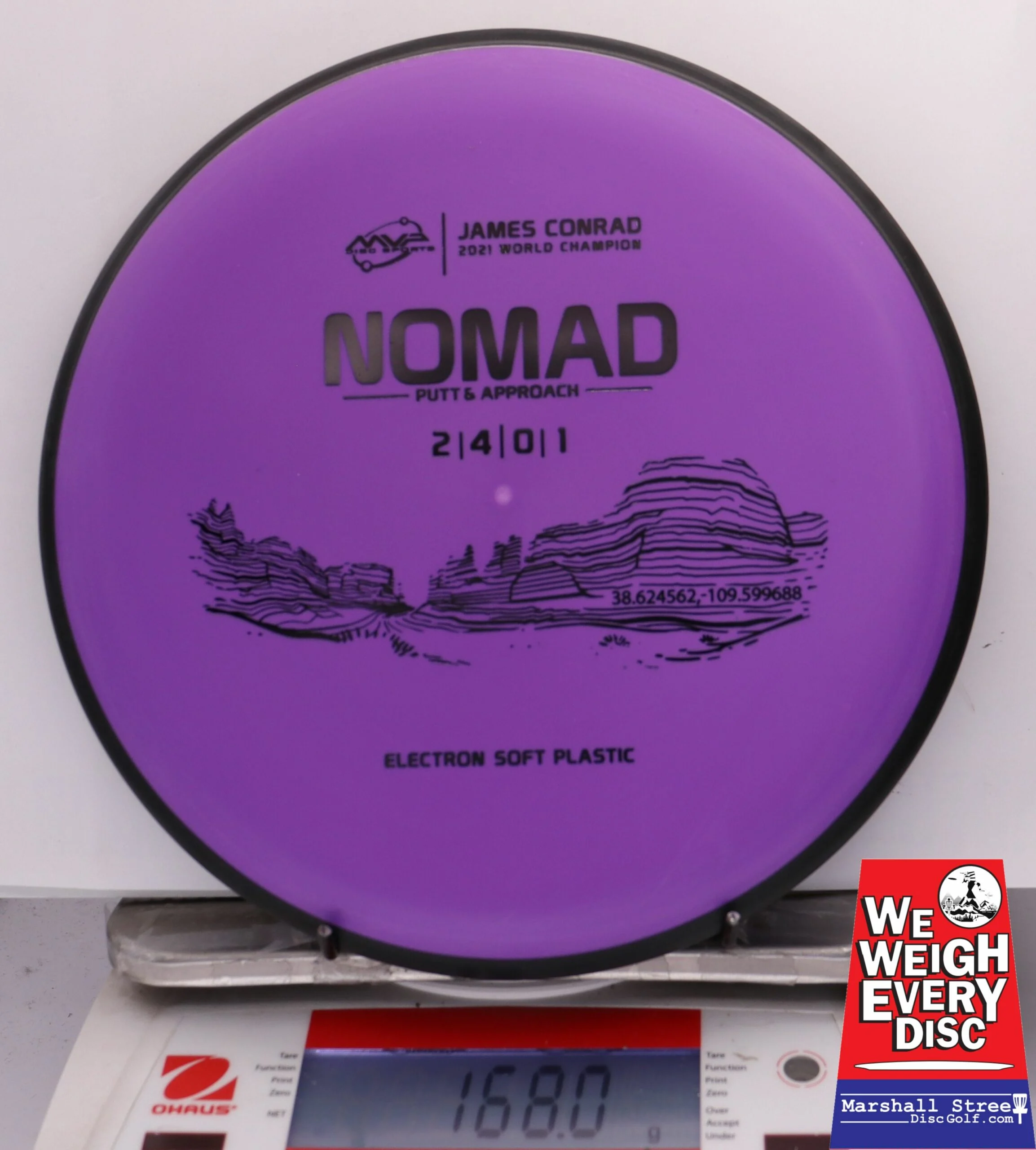 272715 Electron Soft Nomad, James Conrad - #54 Purple, 168