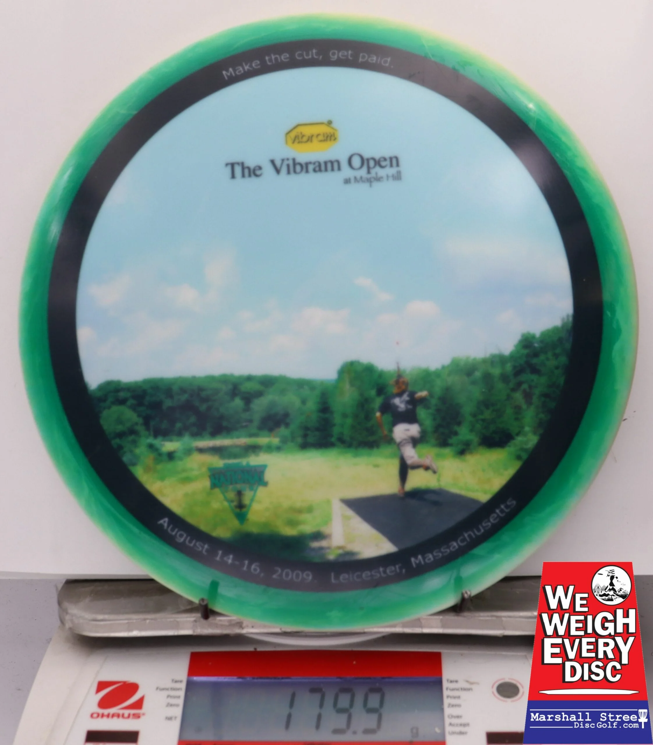 273080 Star Ontario Roc, 2009 Vibram Open - Make The Cut Get Paid - #03 GreenBlue, 180