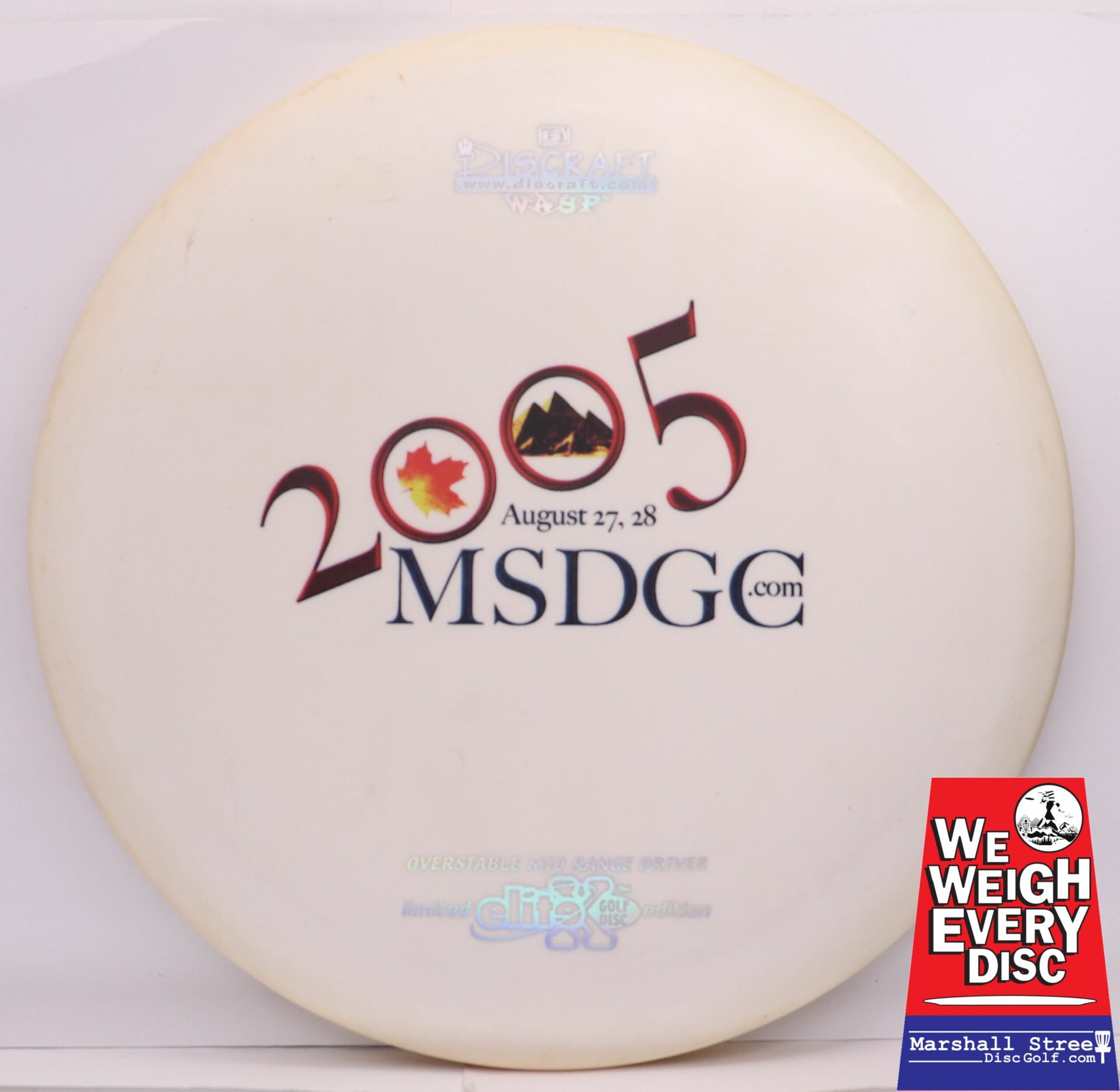 Elite X Wasp, 2005 MSDGC