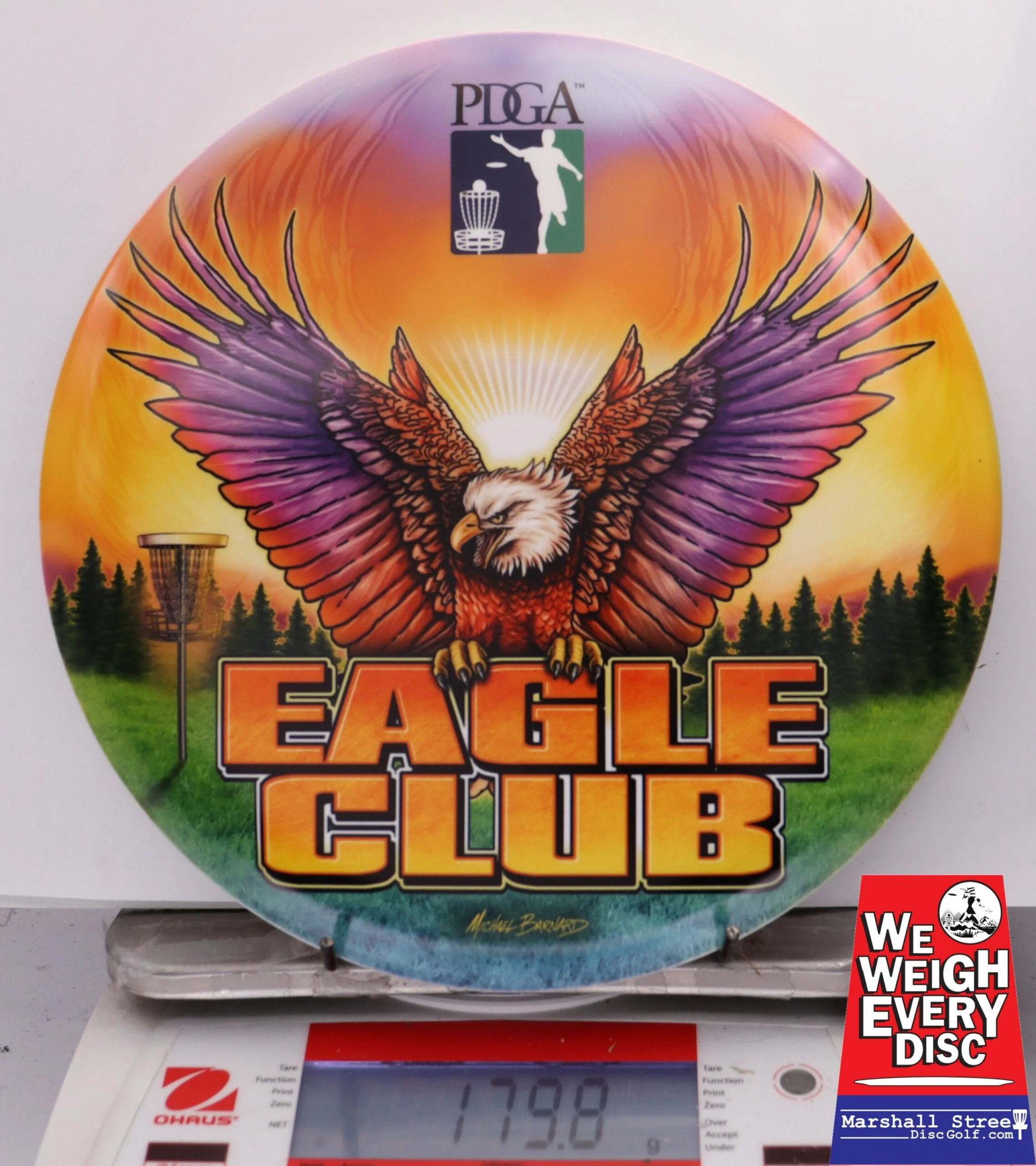 273828 Fuzion EMac Truth,DyeMax-PDGA Eagle Club - #02 Eagle Club, 180