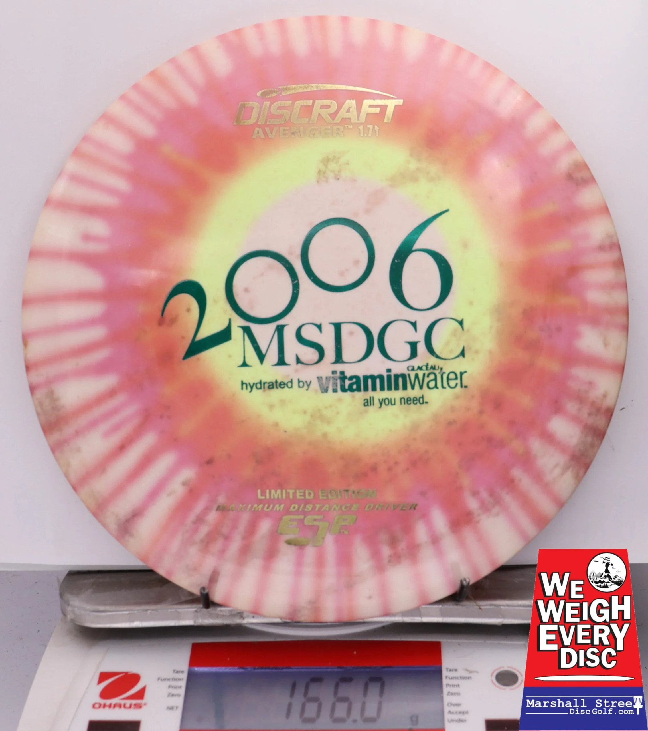 273871 Tie-Dye ESP Avenger, 2006 MSDGC Hydrated with Vitamin Water - #01 Tie-Dye, 166