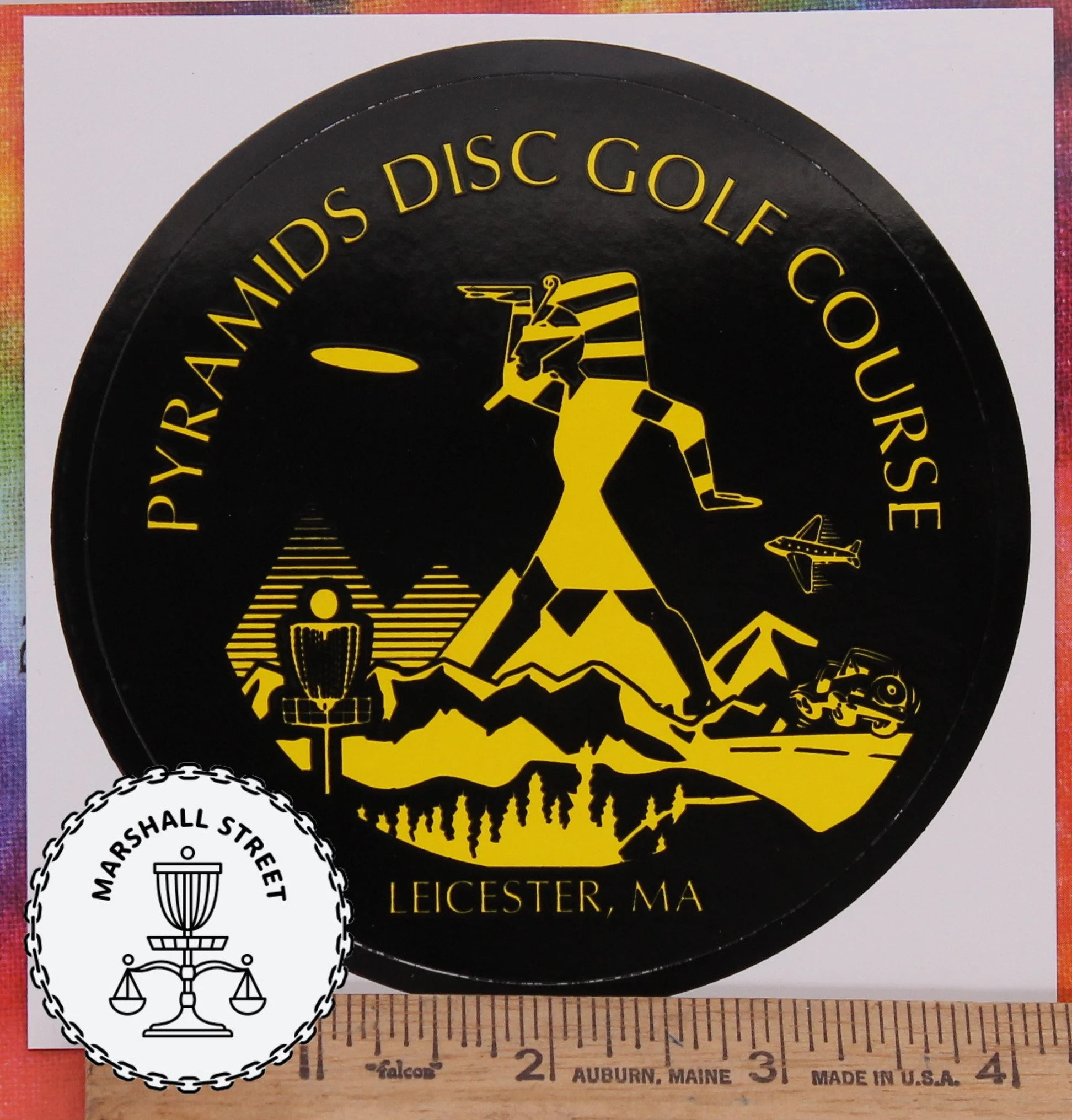 Pyramids DG Course Sticker - Image 2