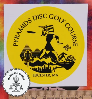 Pyramids DG Course Sticker