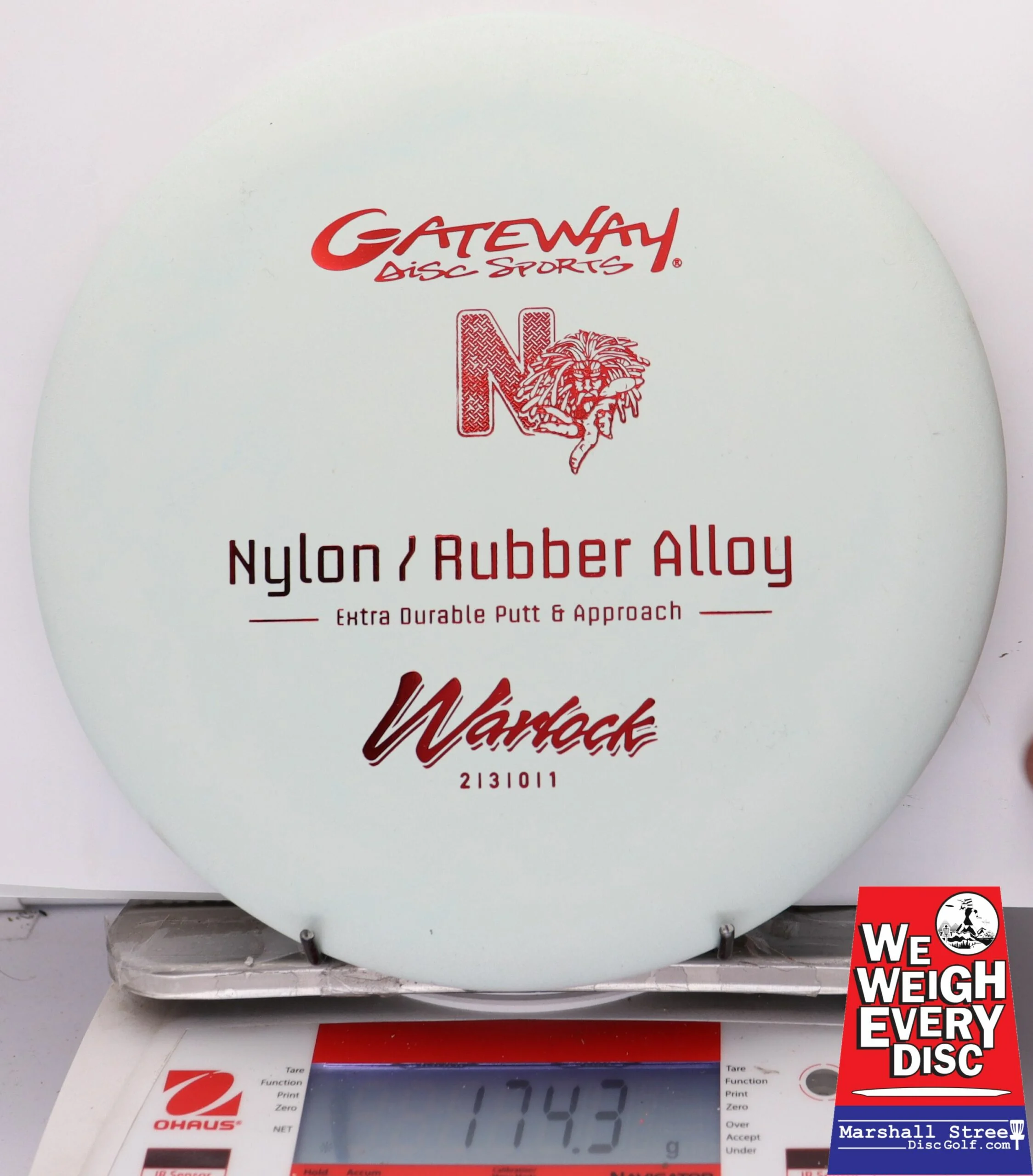277648 Nylon/Rubber Alloy Warlock - #08 SS LtMint, 174