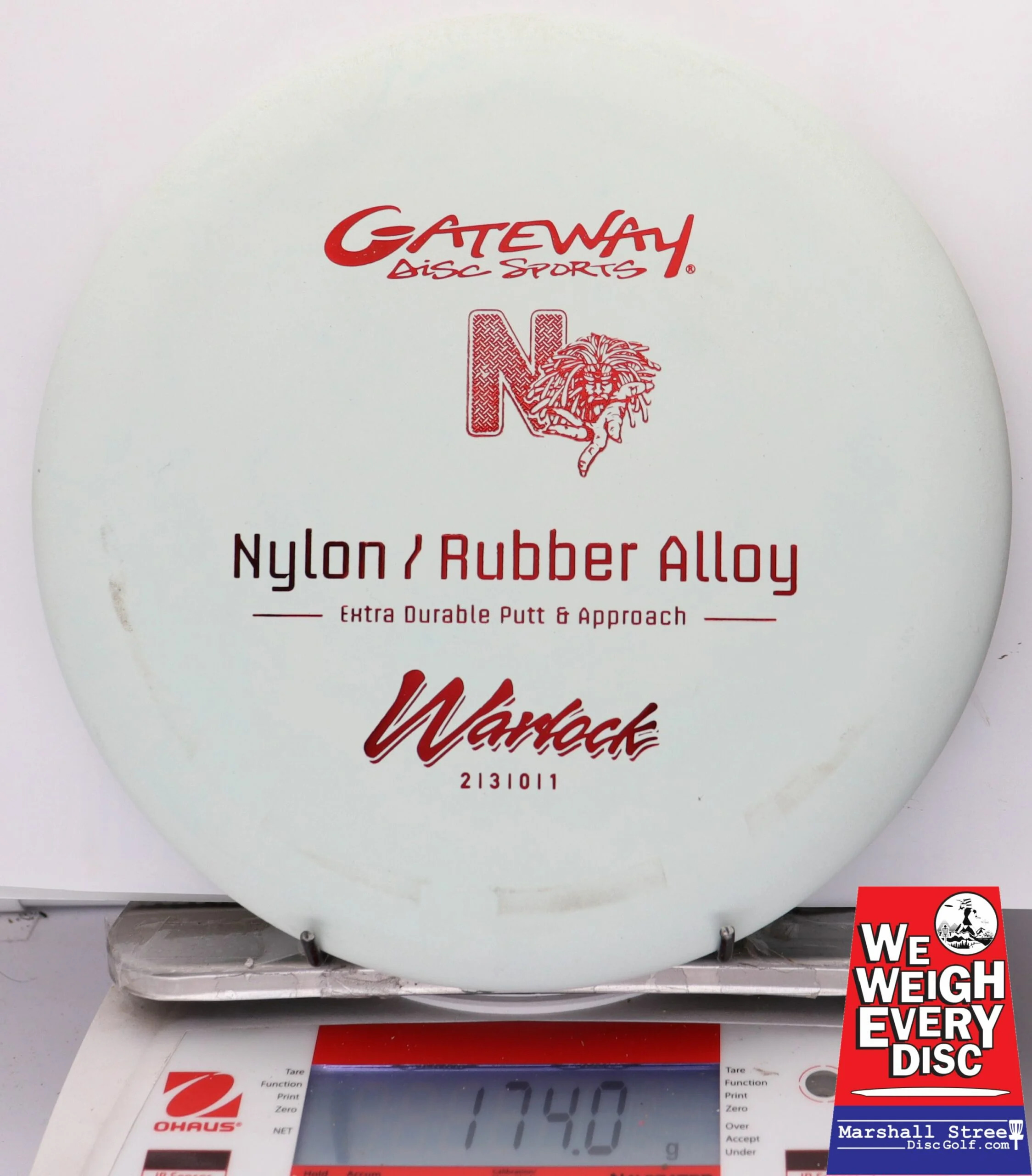 277649 Nylon/Rubber Alloy Warlock - #09 SS LtMint, 174