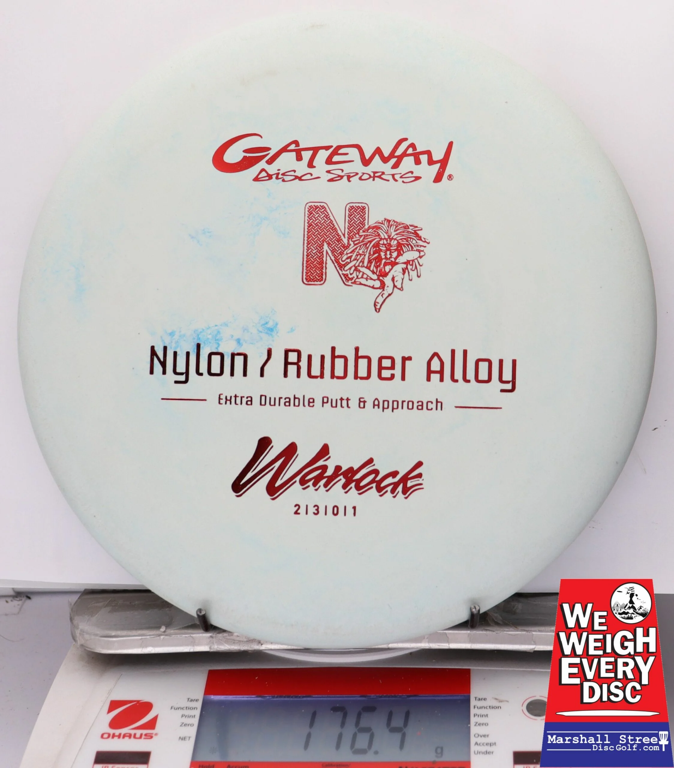 277650 Nylon/Rubber Alloy Warlock - #10 SS LtMint, 176