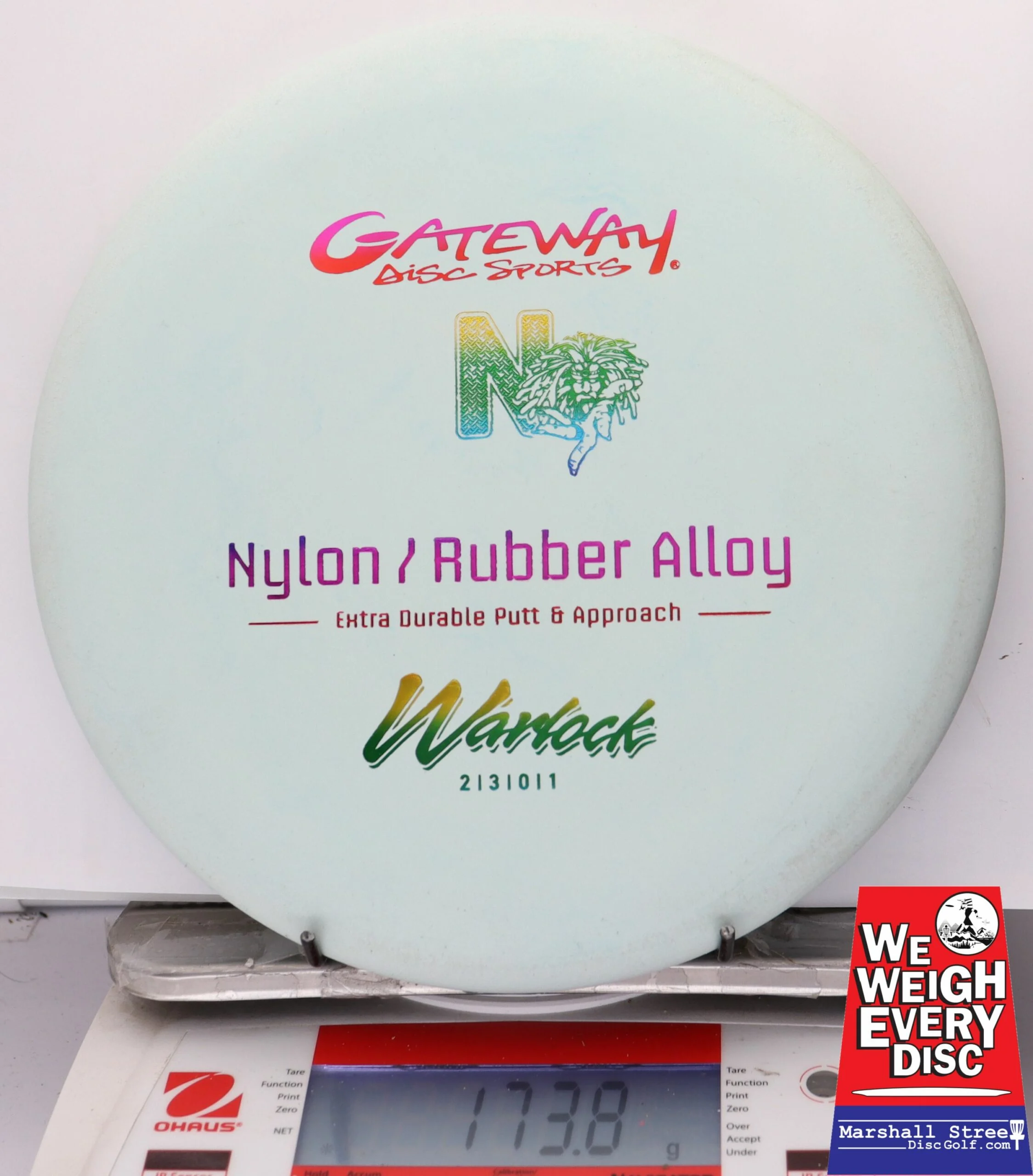 277651 Nylon/Rubber Alloy Warlock - #11 SS LtMint, 174