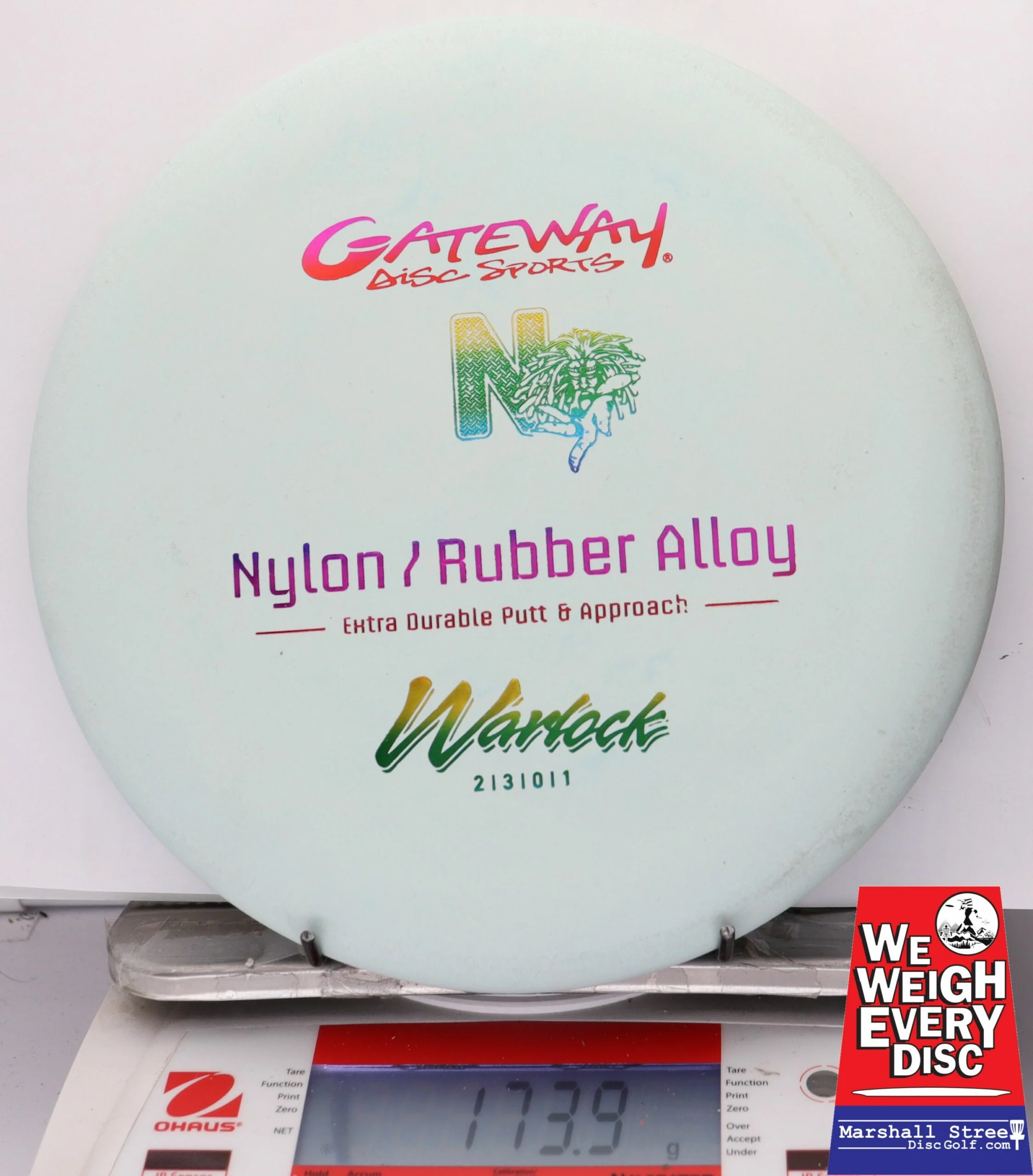 277652 Nylon/Rubber Alloy Warlock - #12 SS LtMint, 174