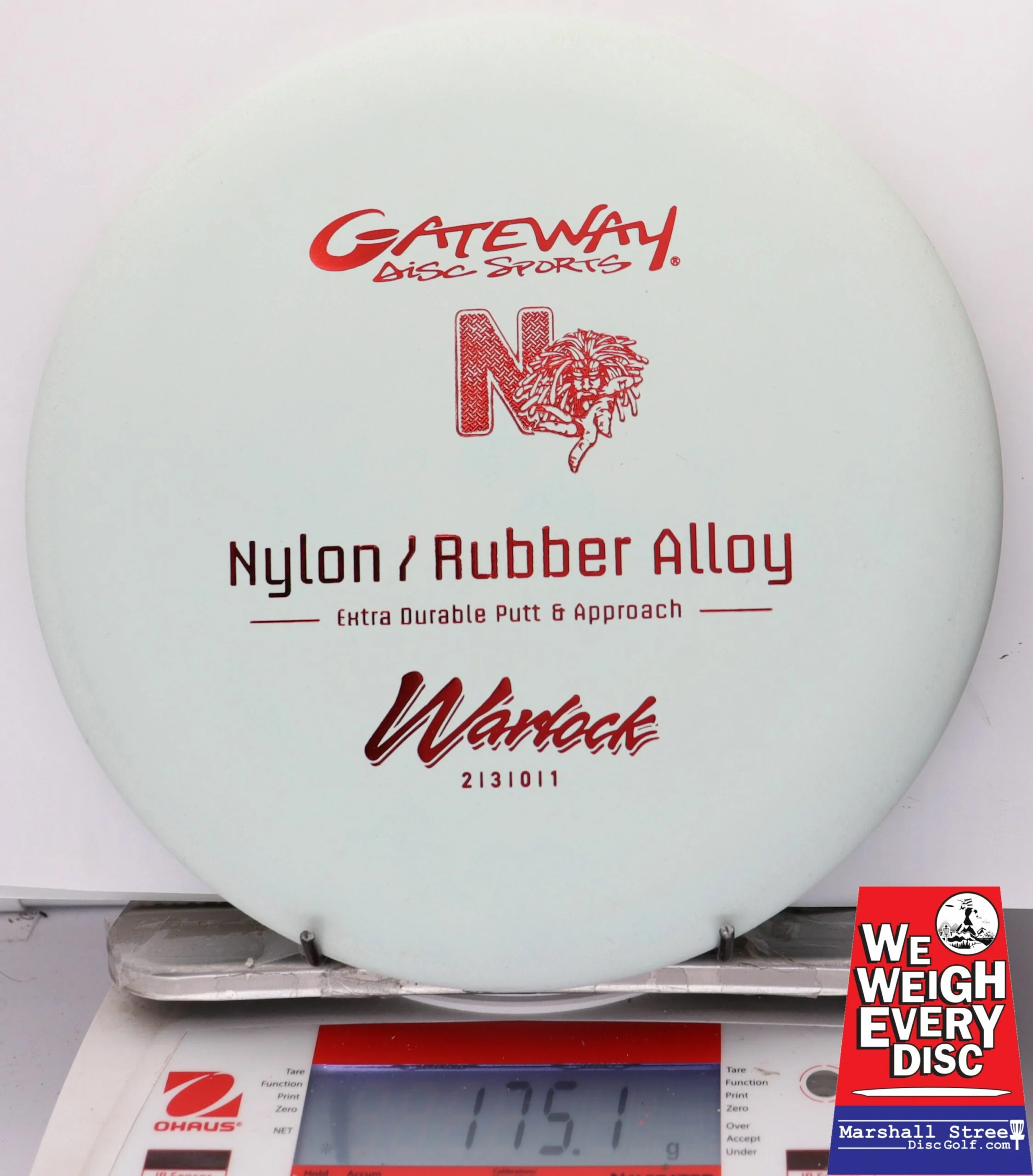 277655 Nylon/Rubber Alloy Warlock - #15 SS LtMint, 175