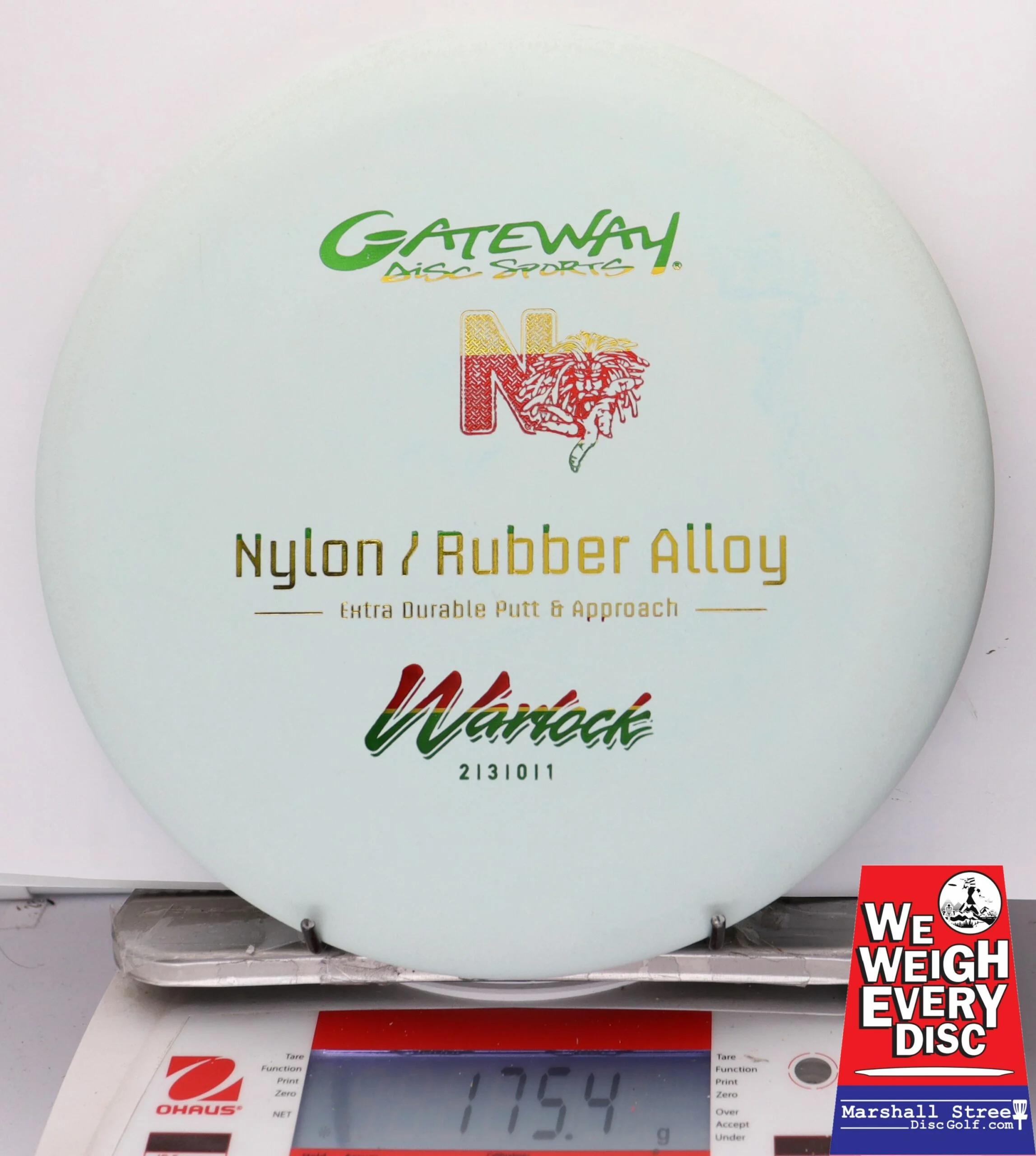 277751 Nylon/Rubber Alloy Warlock - #01 SS LtMint, 175