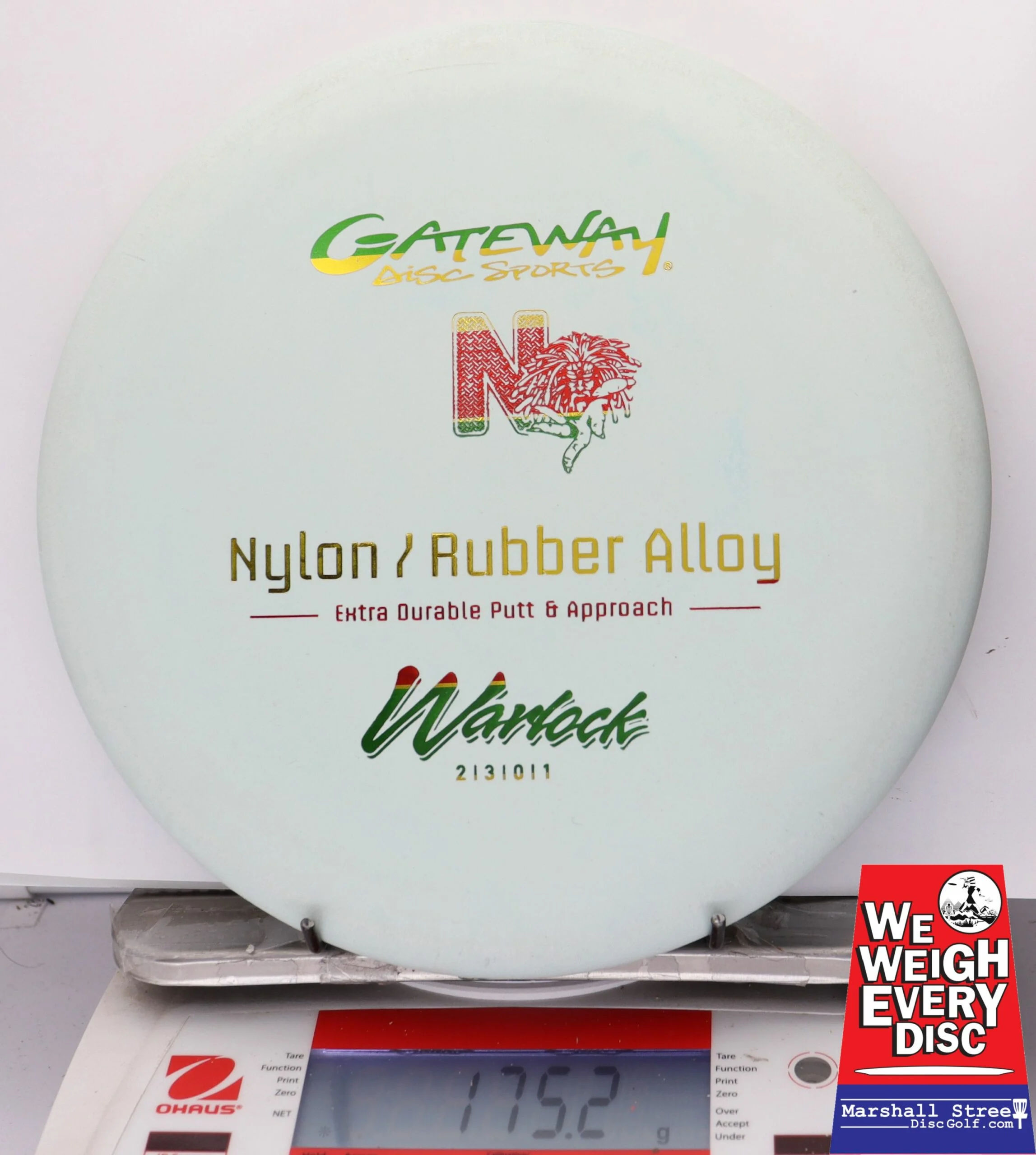 277752 Nylon/Rubber Alloy Warlock - #02 SS LtMint, 175