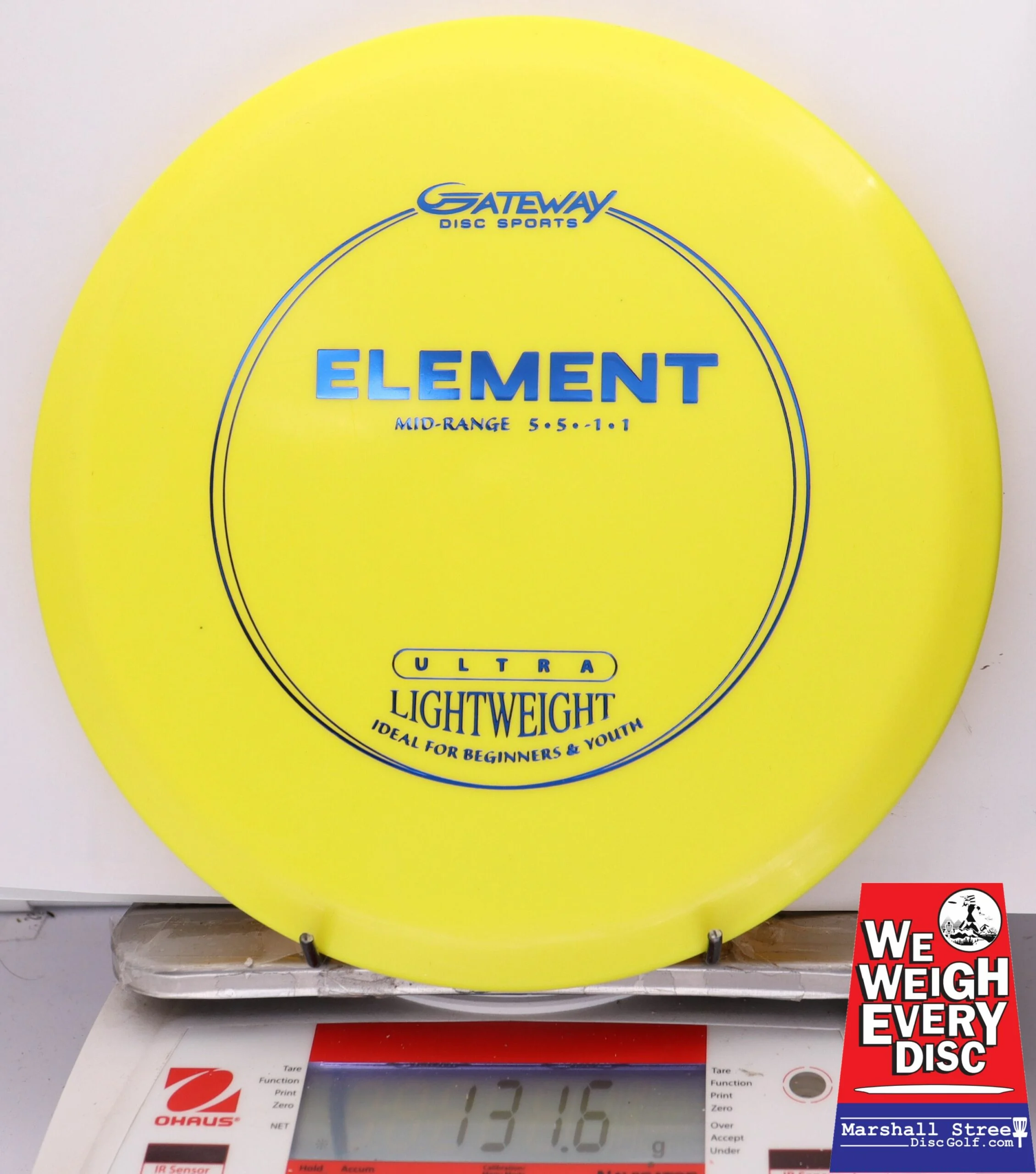 277830 SureGrip Element, LightWeight - #46 Yellow, 132