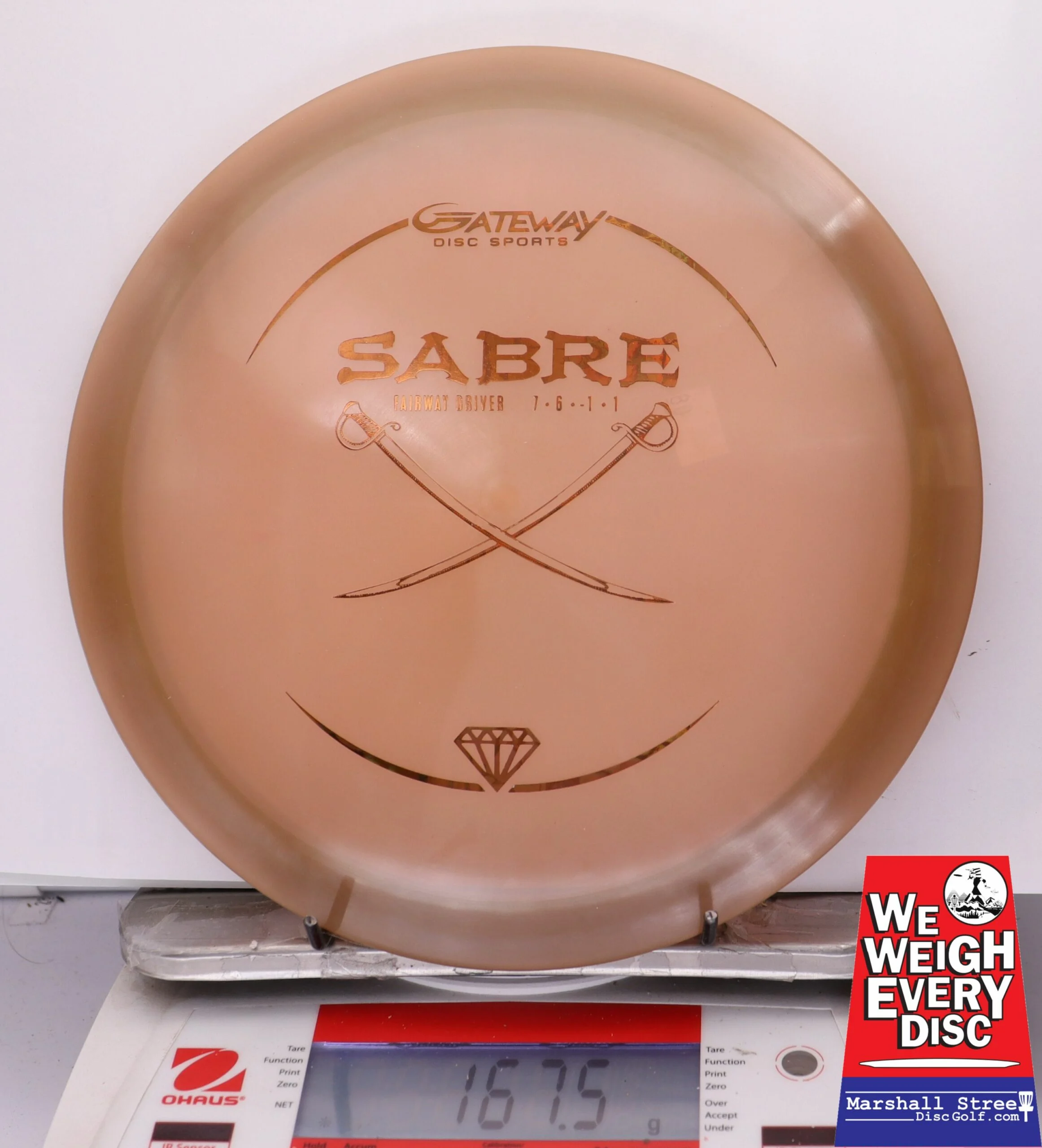 278003 Diamond Sabre - #08 Brown, 168
