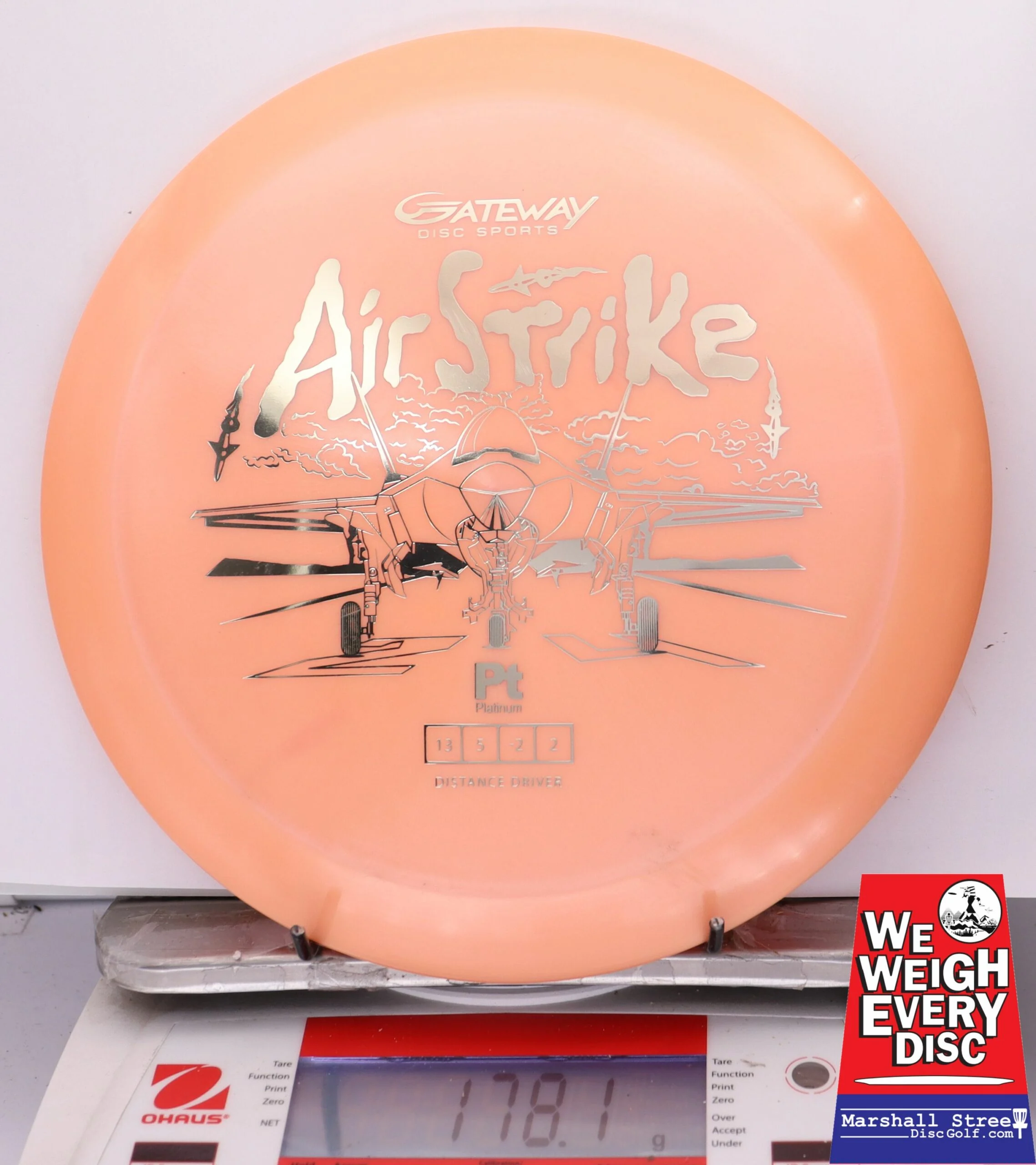 278504 Platinum Air Strike - #13 PinkOrange, 178