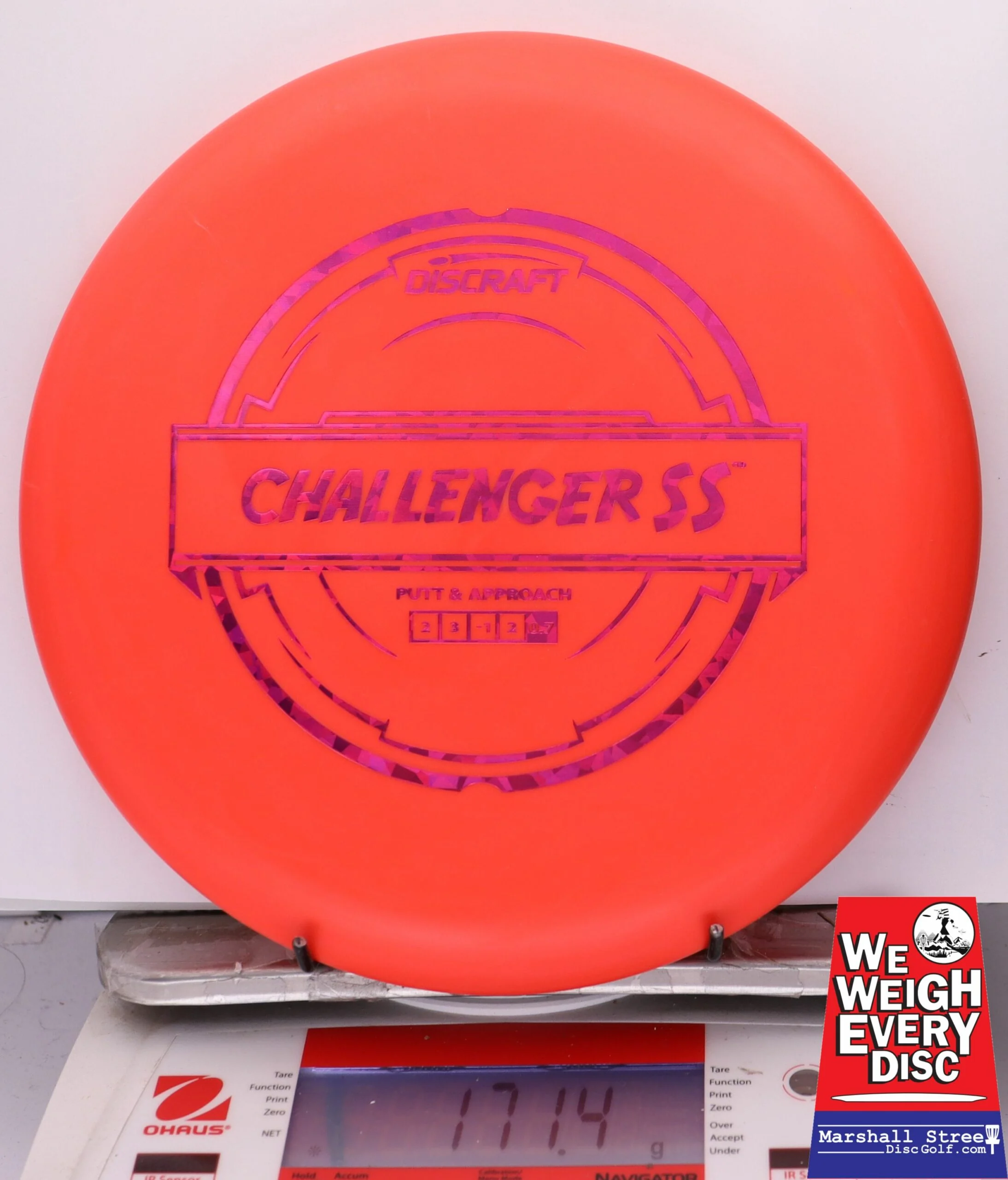 279727 Putter Line Hard Challenger SS - #23 RedOrange, 171