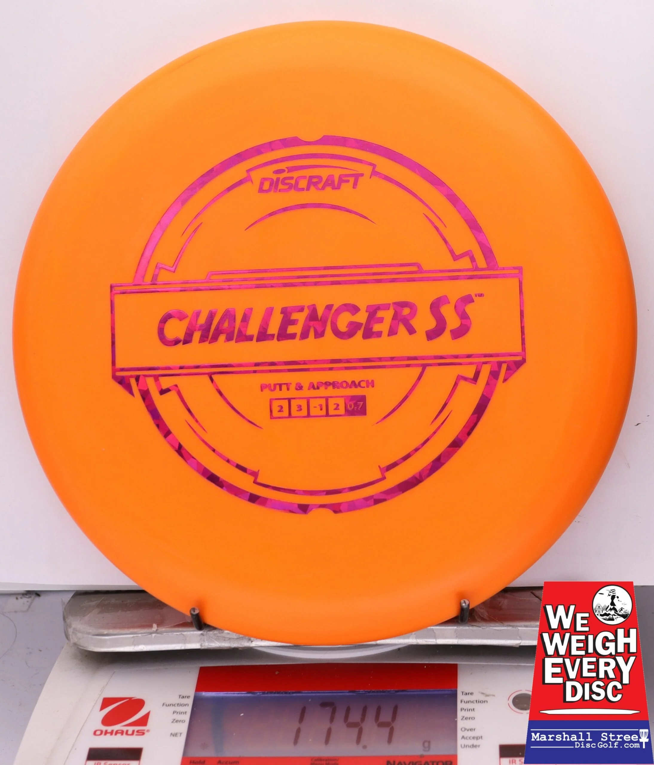 279730 Putter Line Hard Challenger SS - #24 Orange, 174
