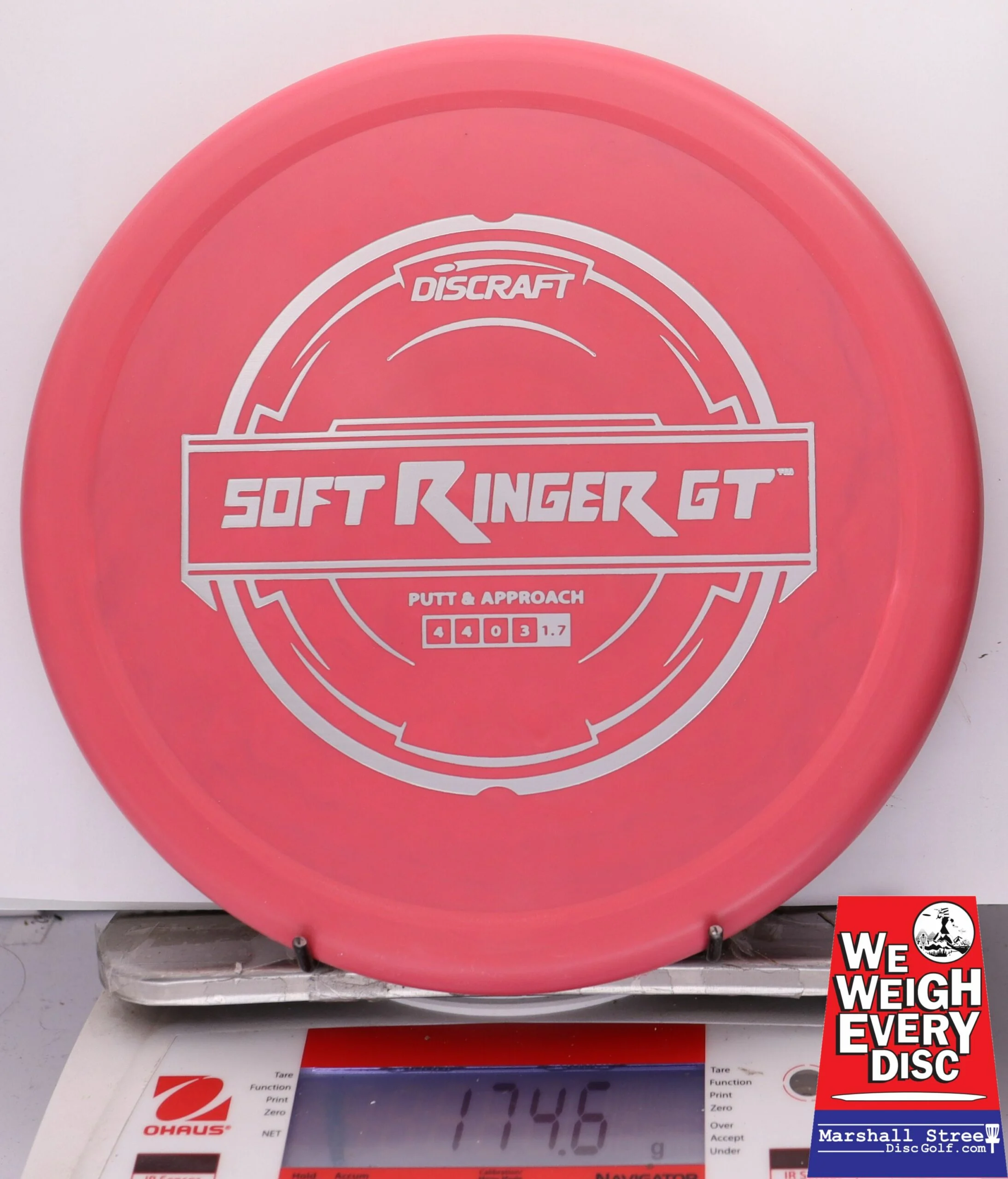 279760 Putter Line Soft Ringer GT - #33 LtRed, 175
