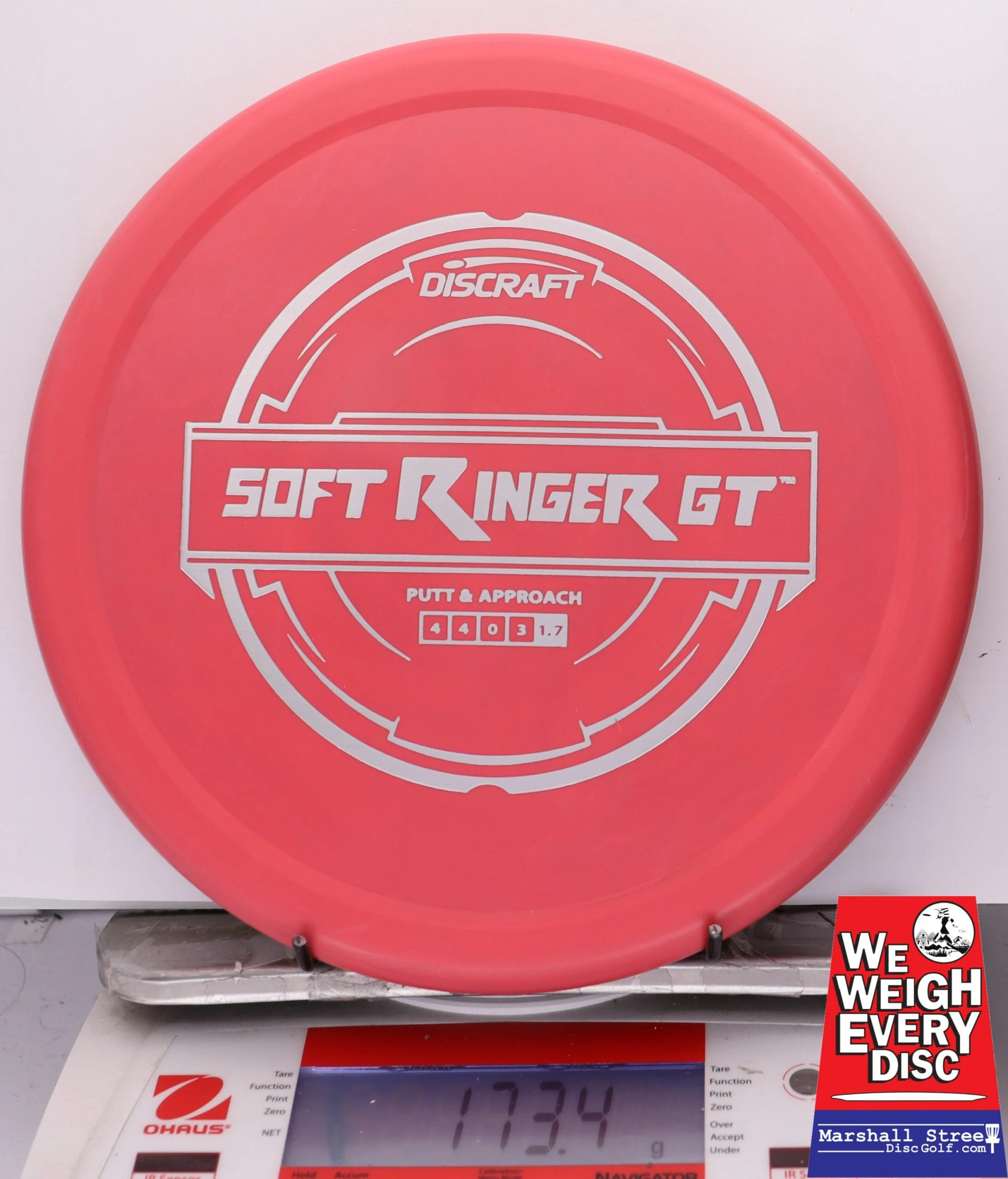 279761 Putter Line Soft Ringer GT - #34 LtRed, 173