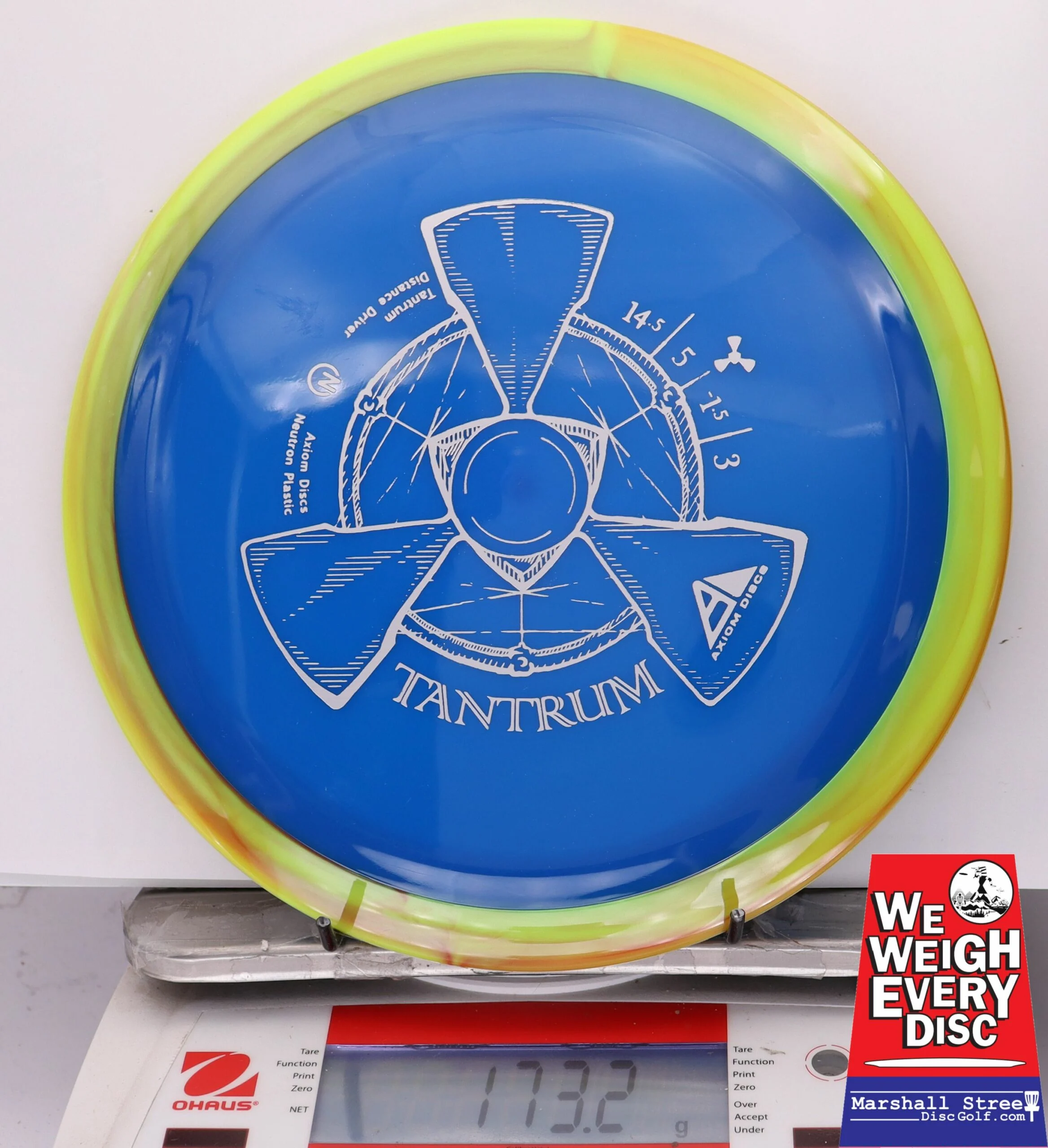 281278 Neutron Tantrum - #22 NYellow-Blue, 173