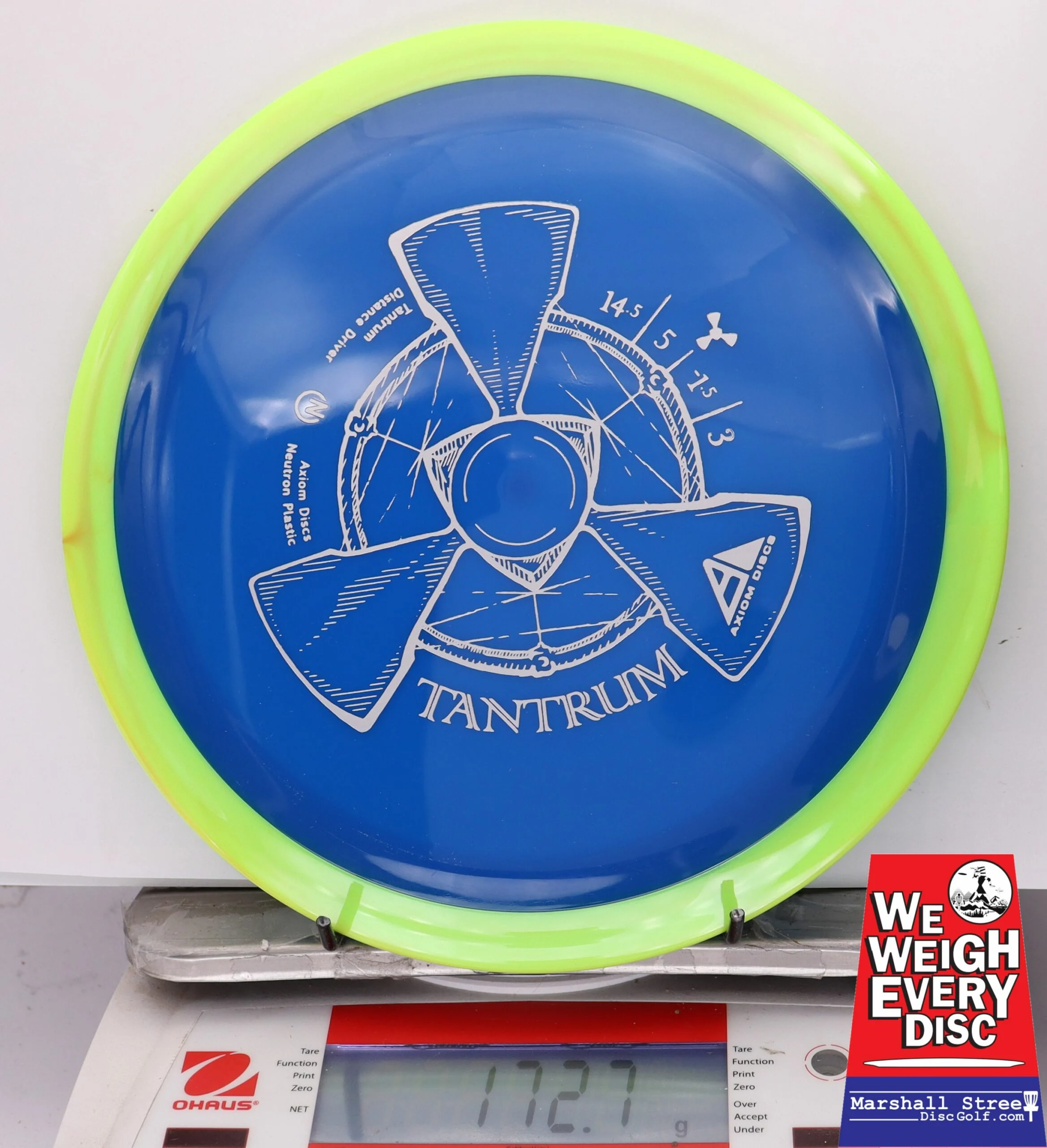 281279 Neutron Tantrum - #23 NYellow-Blue, 173