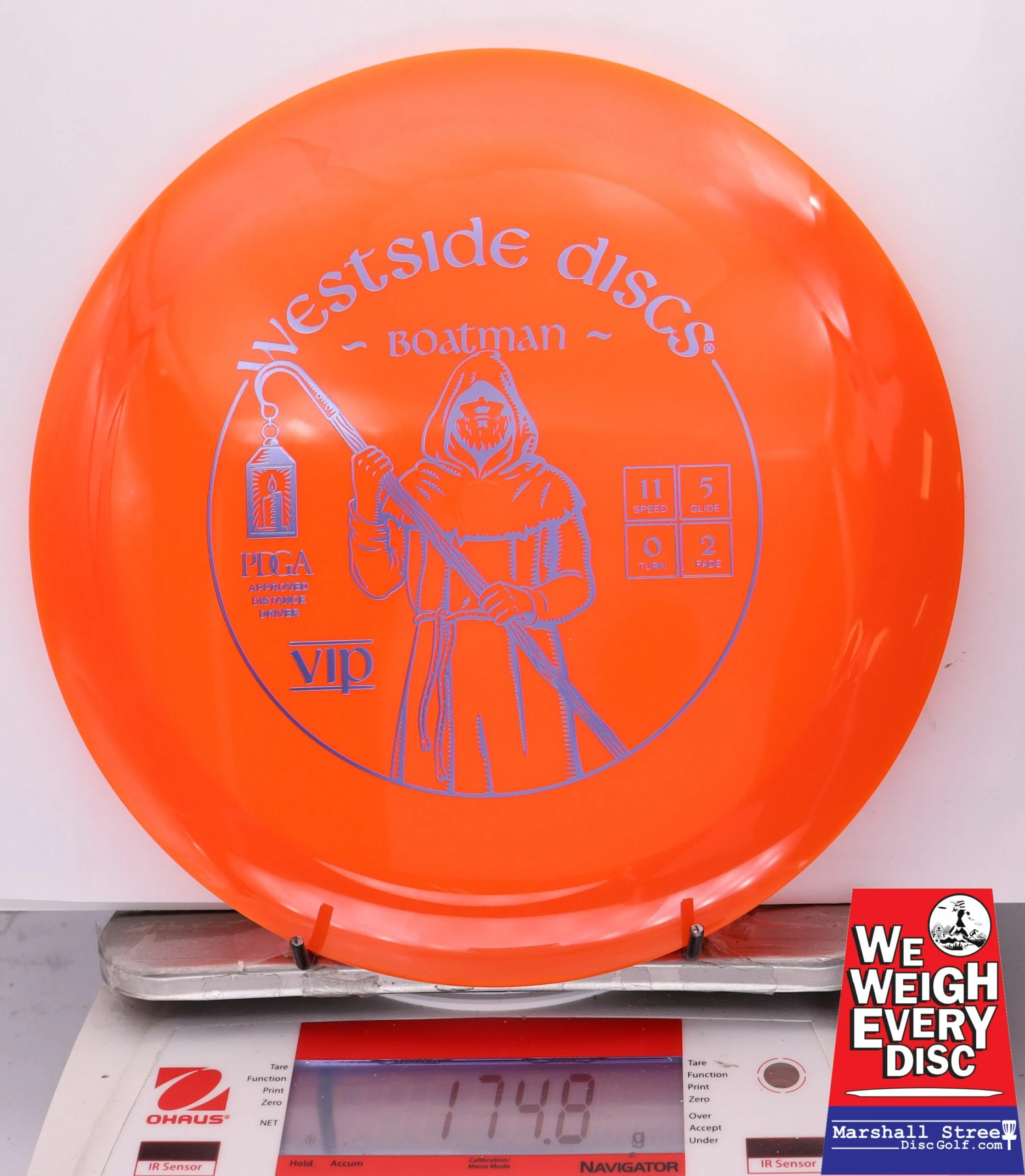 282328 VIP Boatman - #06 Orange, 175