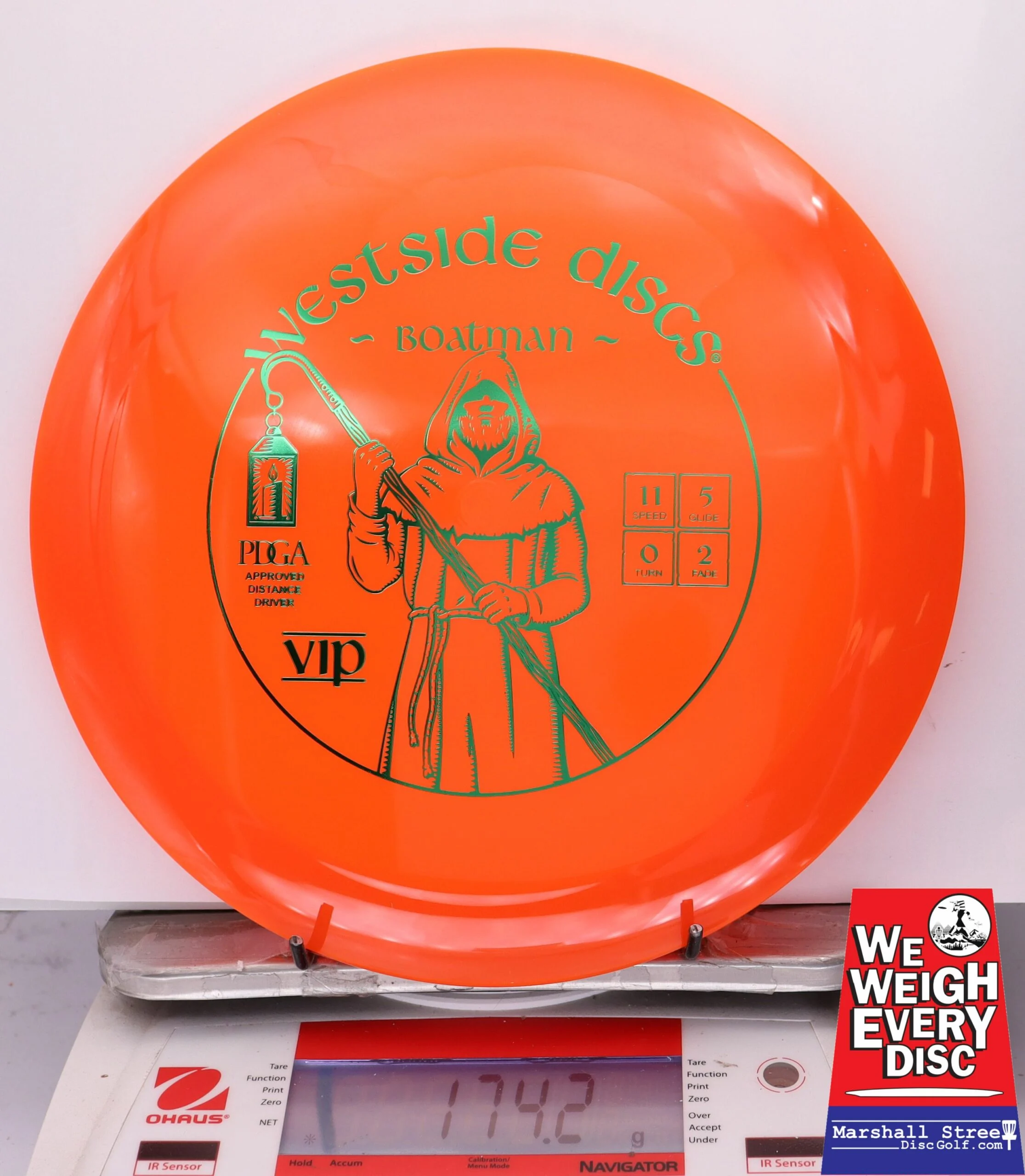 282330 VIP Boatman - #08 Orange, 174