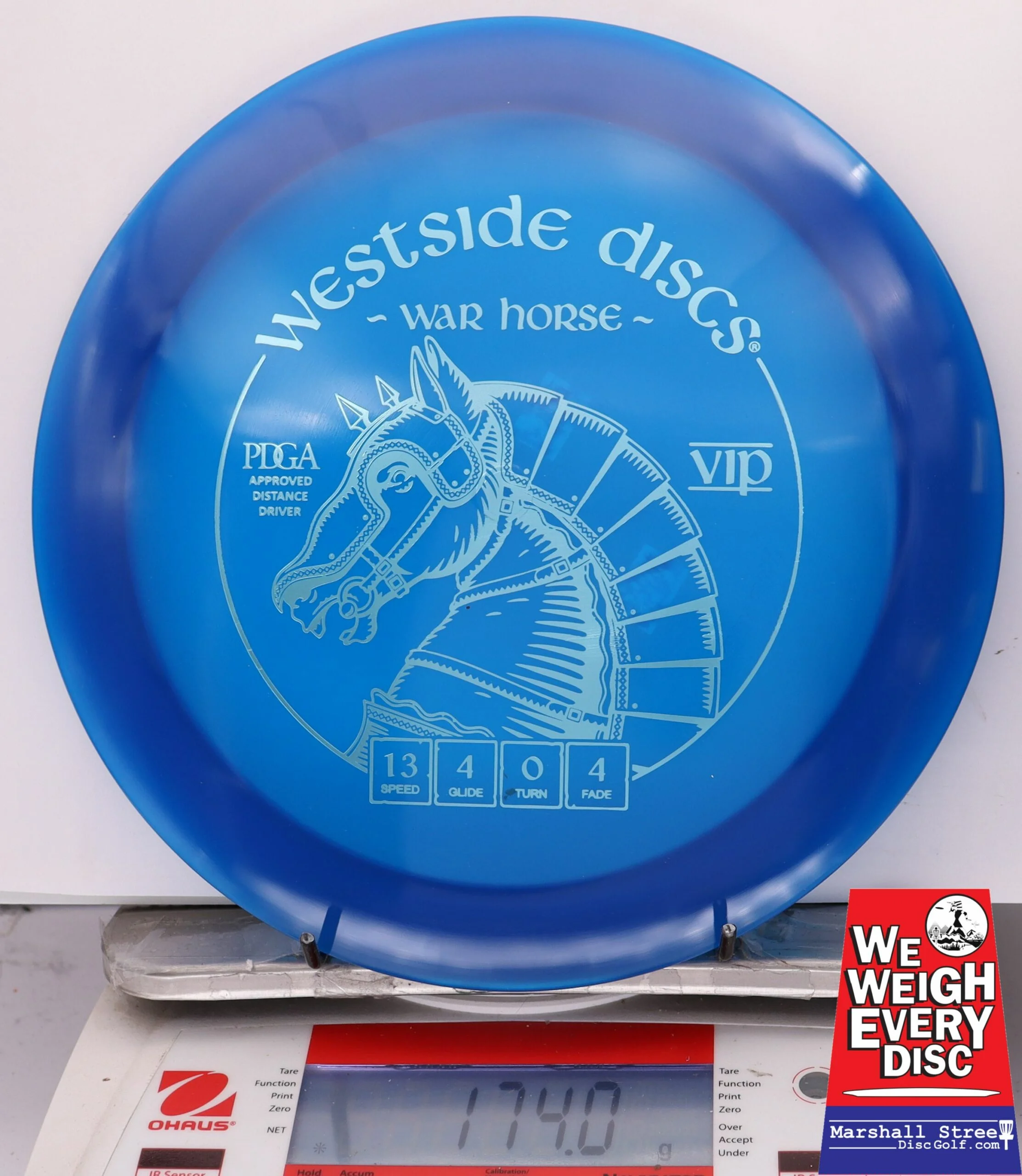 282391 VIP War Horse - #01 Blue, 174